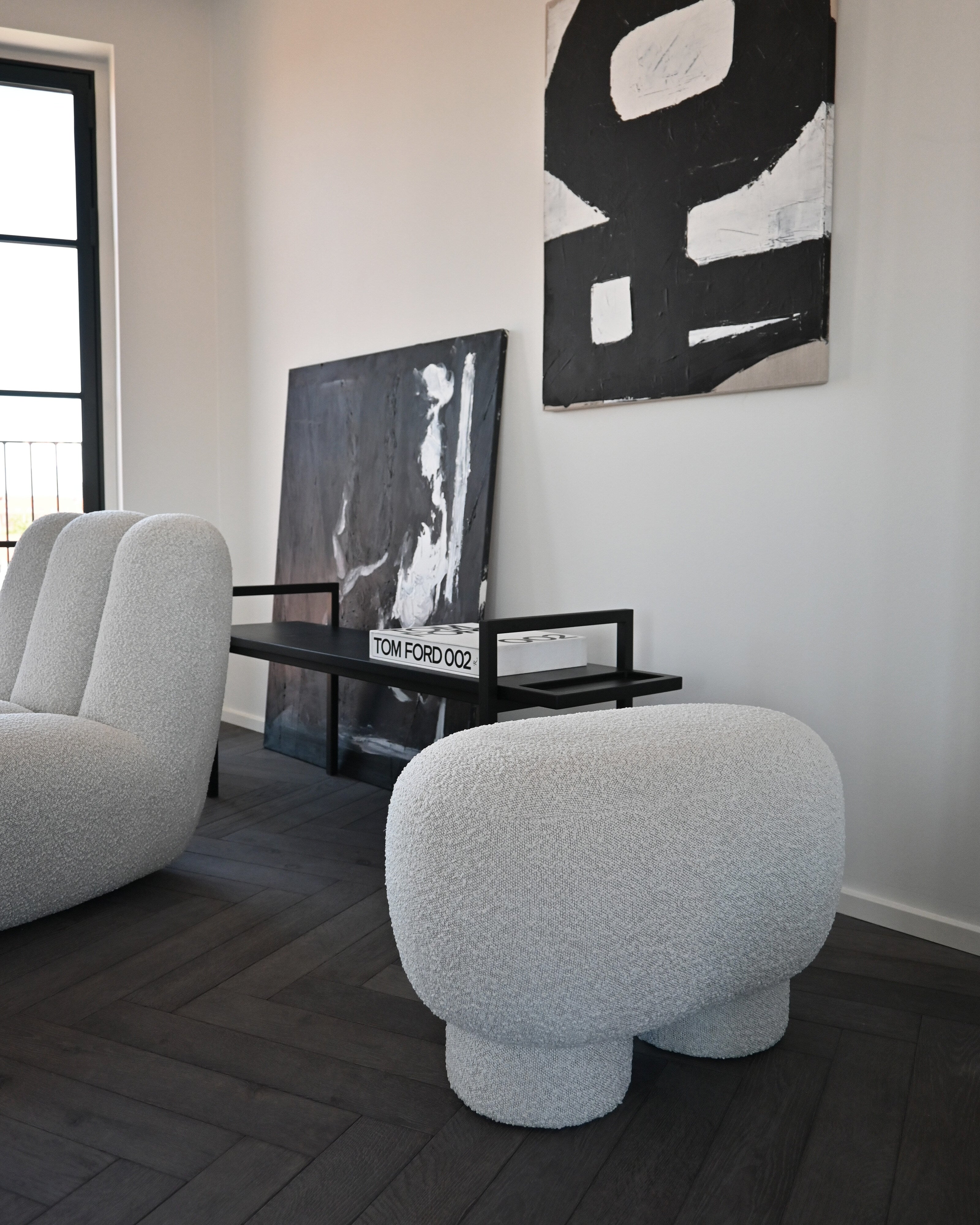 101 Copenhagen - Big Foot Bench, Petit - Off White - Bench