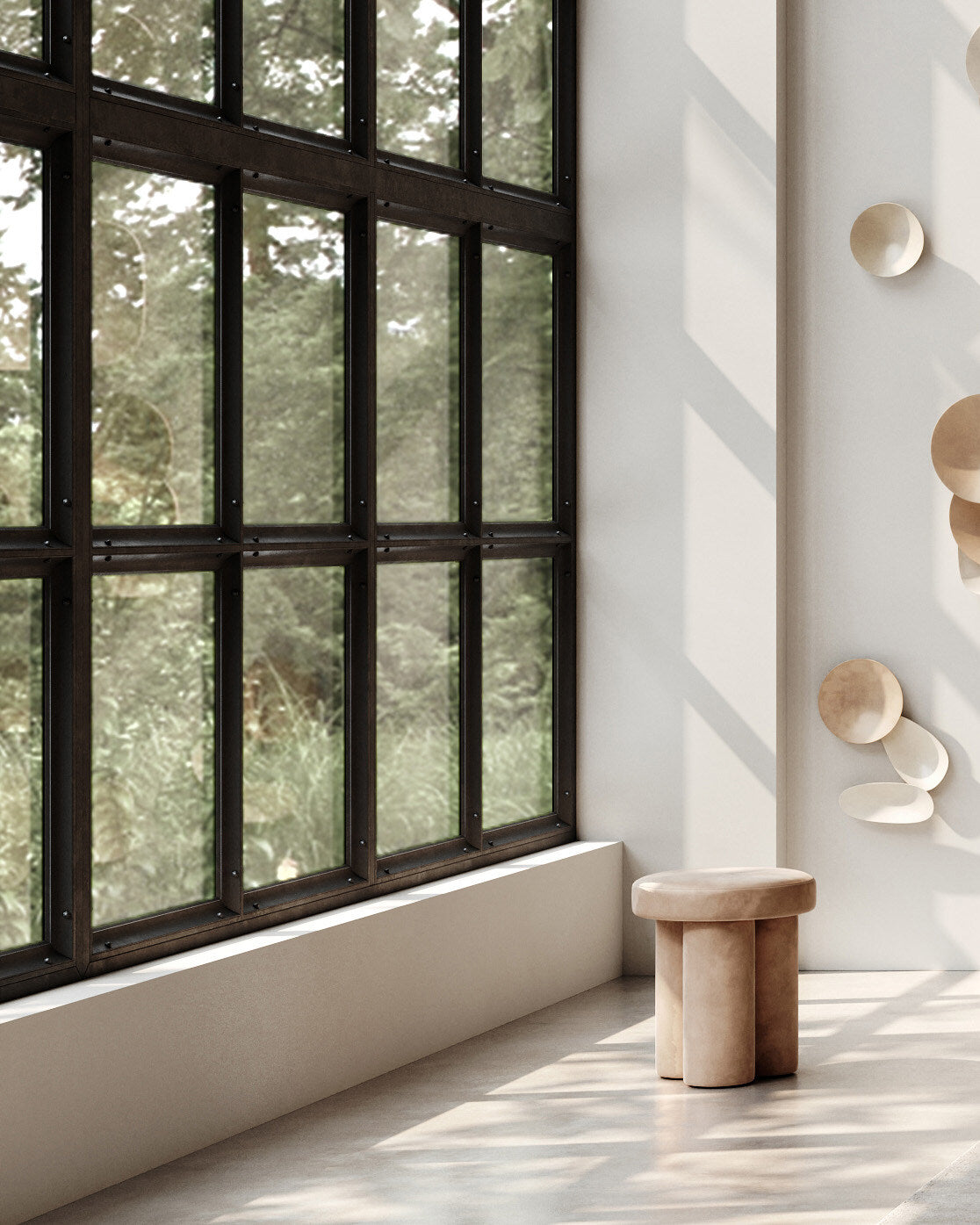 101 Copenhagen - Big Foot Stool - Nubuck - Stool