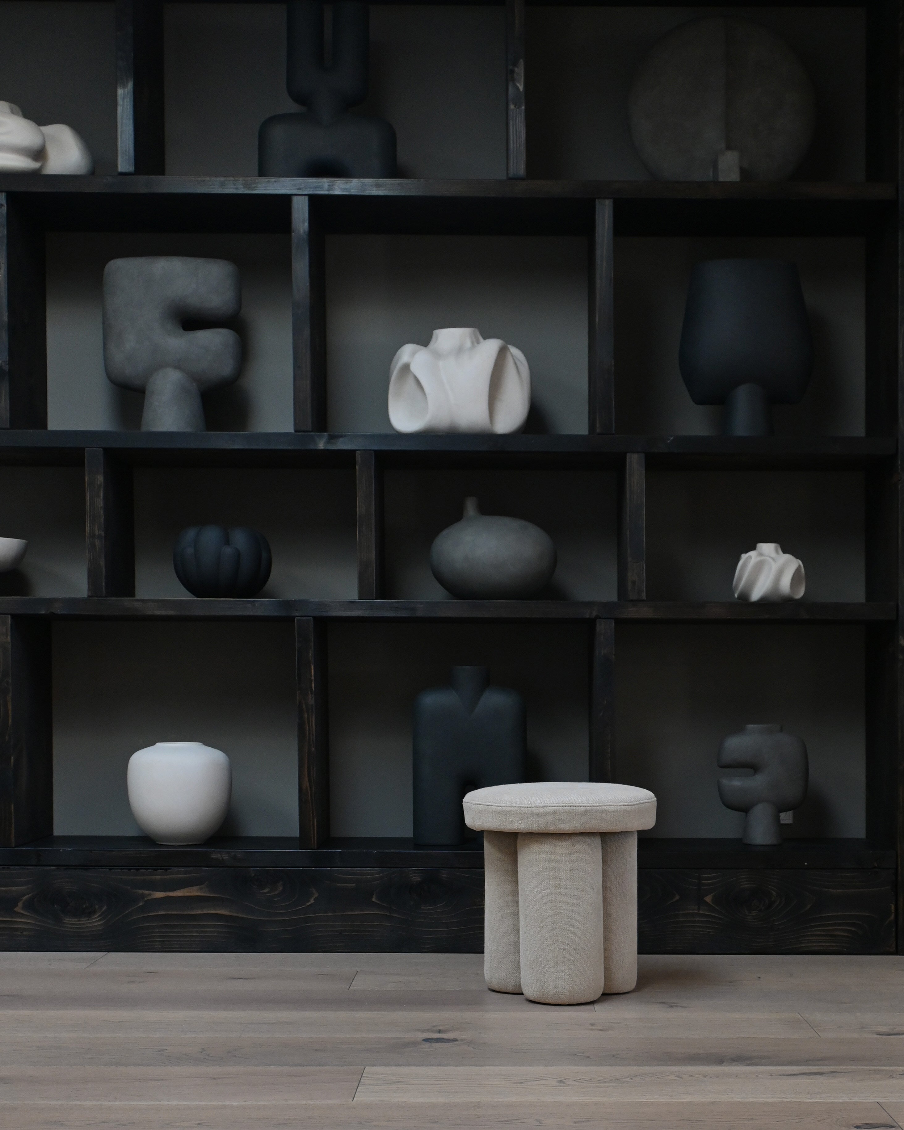 Big Foot Stool - Linen | 101 Copenhagen