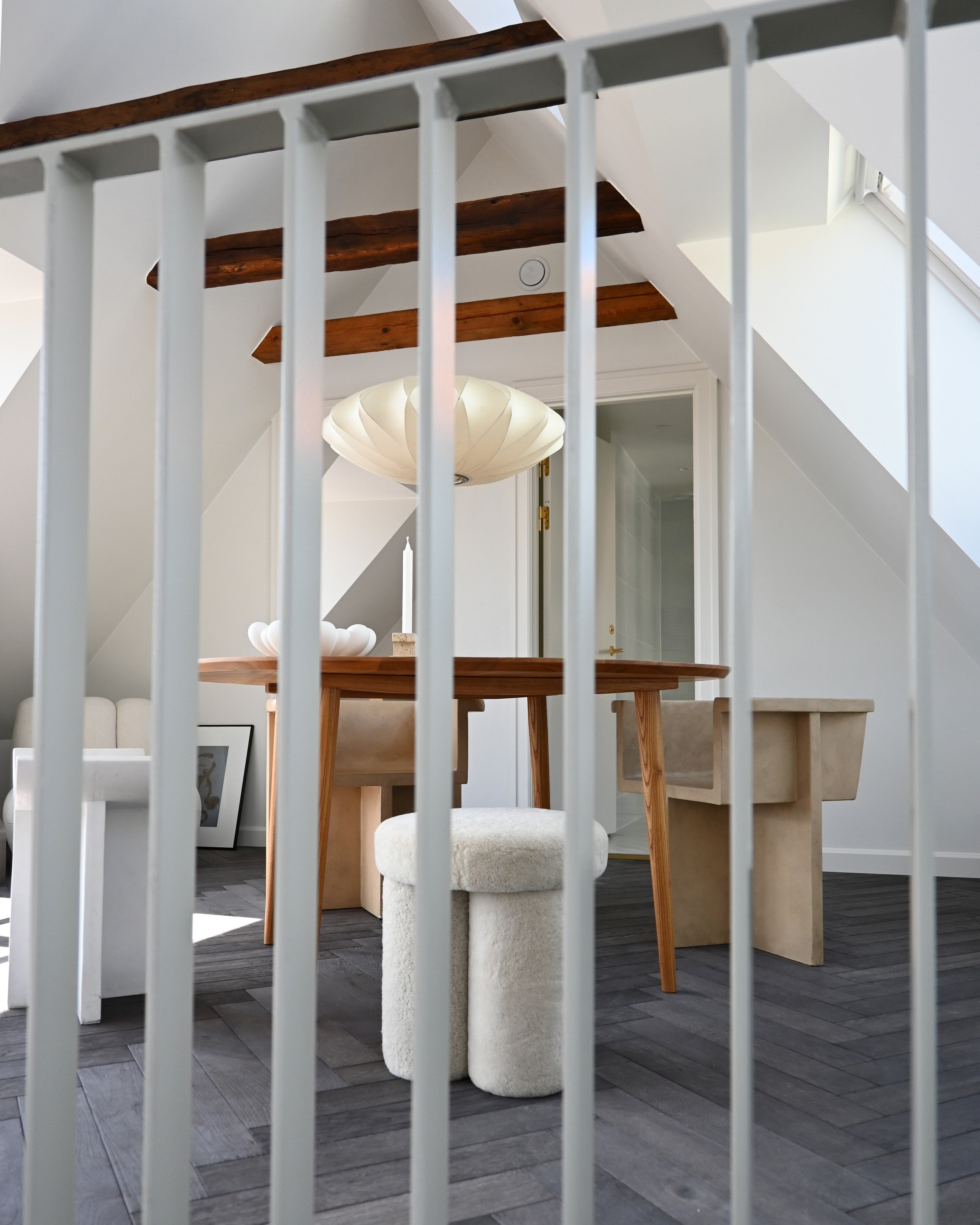 101 Copenhagen - Big Foot Stool - Sheepskin - Stool