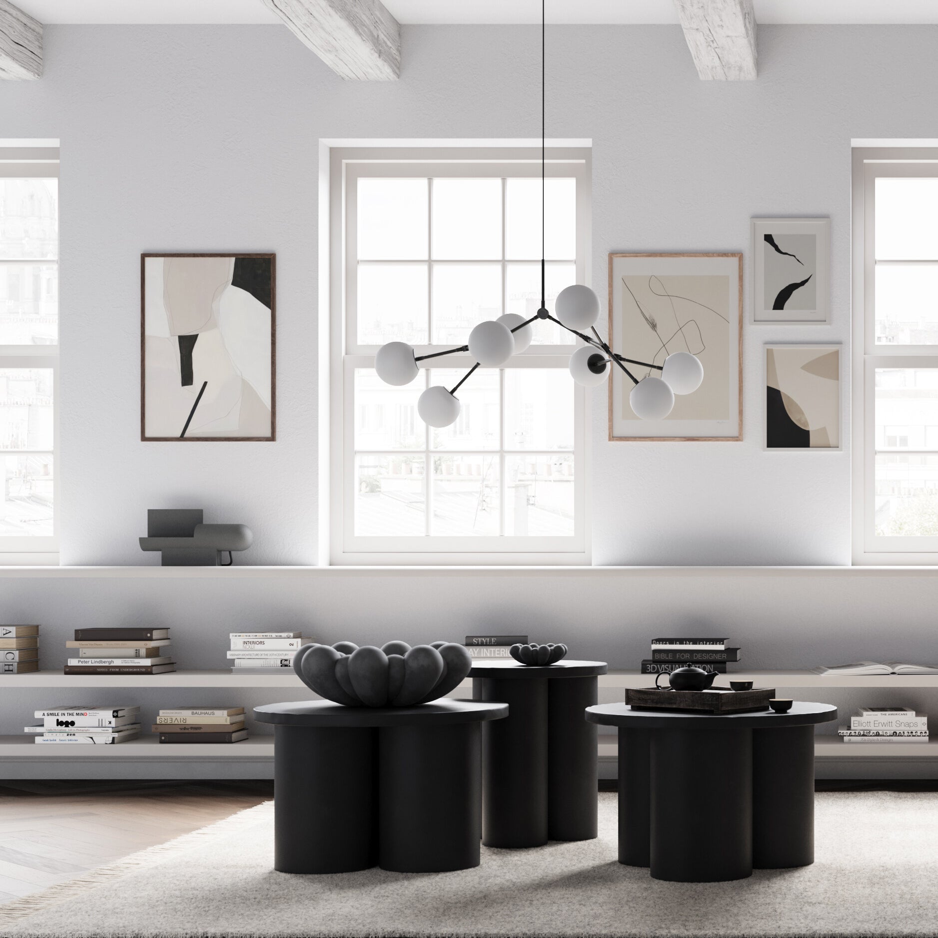 101 Copenhagen - Big Foot Table, Low - Coffee - Coffee Table