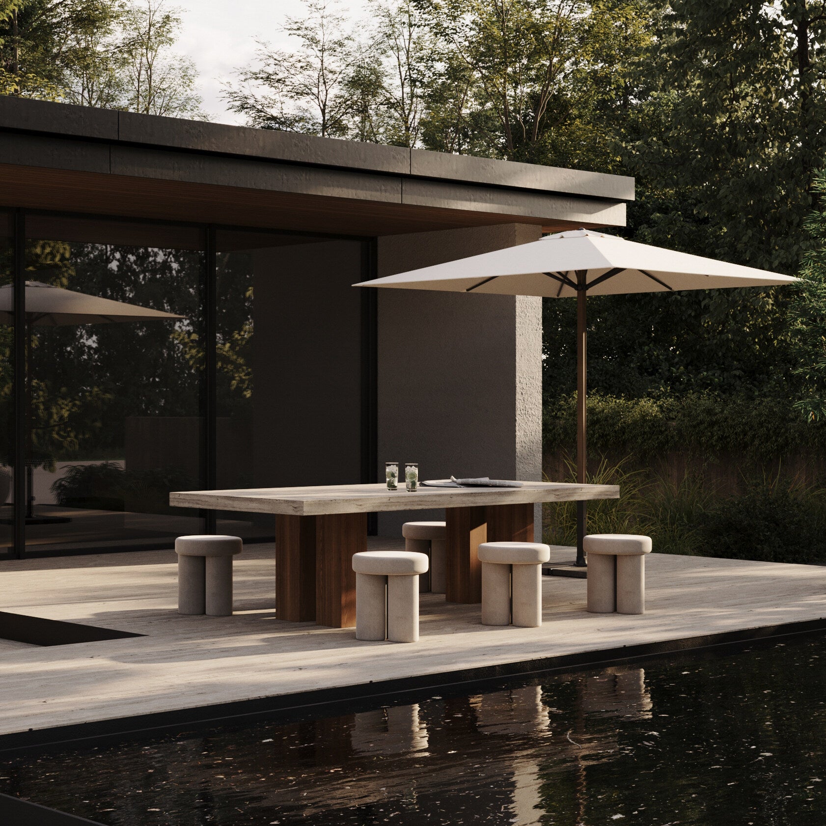 101 Copenhagen - Big Foot Stool - Warm Ash (C142) - Stool