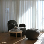 101 Copenhagen - Toe Armchair, Flat - Deep Taupe (A2635) - Armchair