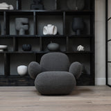 101 Copenhagen - Toe Armchair, Flat - Deep Taupe (A2635) - Armchair