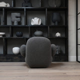 101 Copenhagen - Toe Armchair, Flat - Deep Taupe (A2635) - Armchair