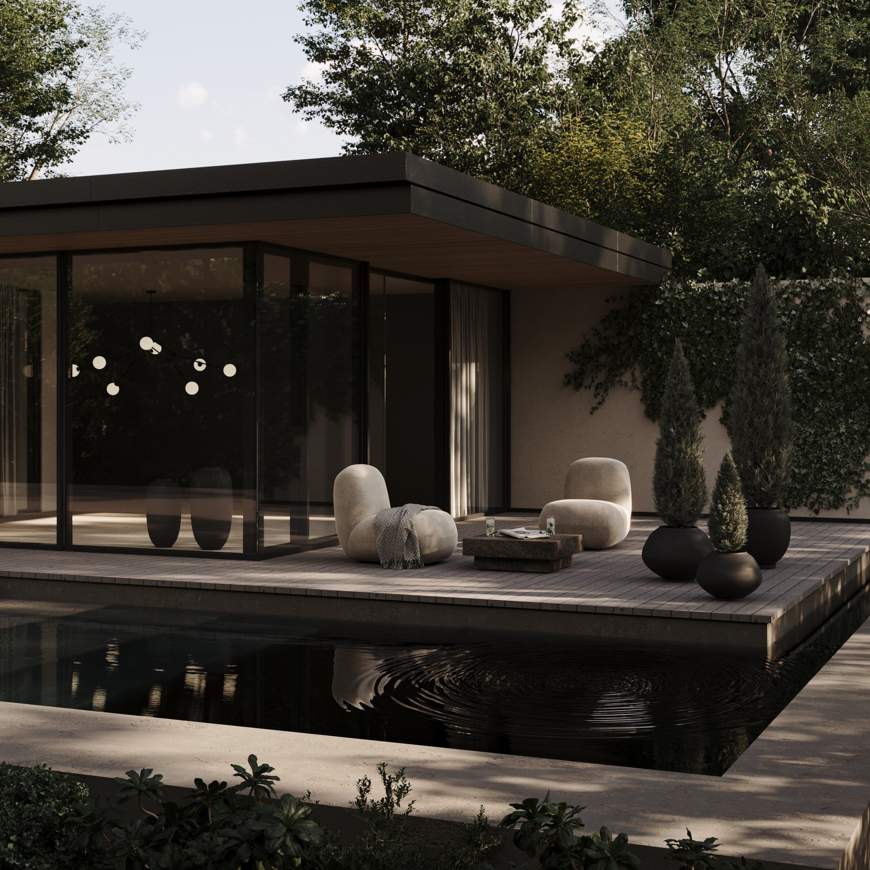 101 Copenhagen - Toe Chair, Flat - Warm Ash (C142) - Lounge Chair