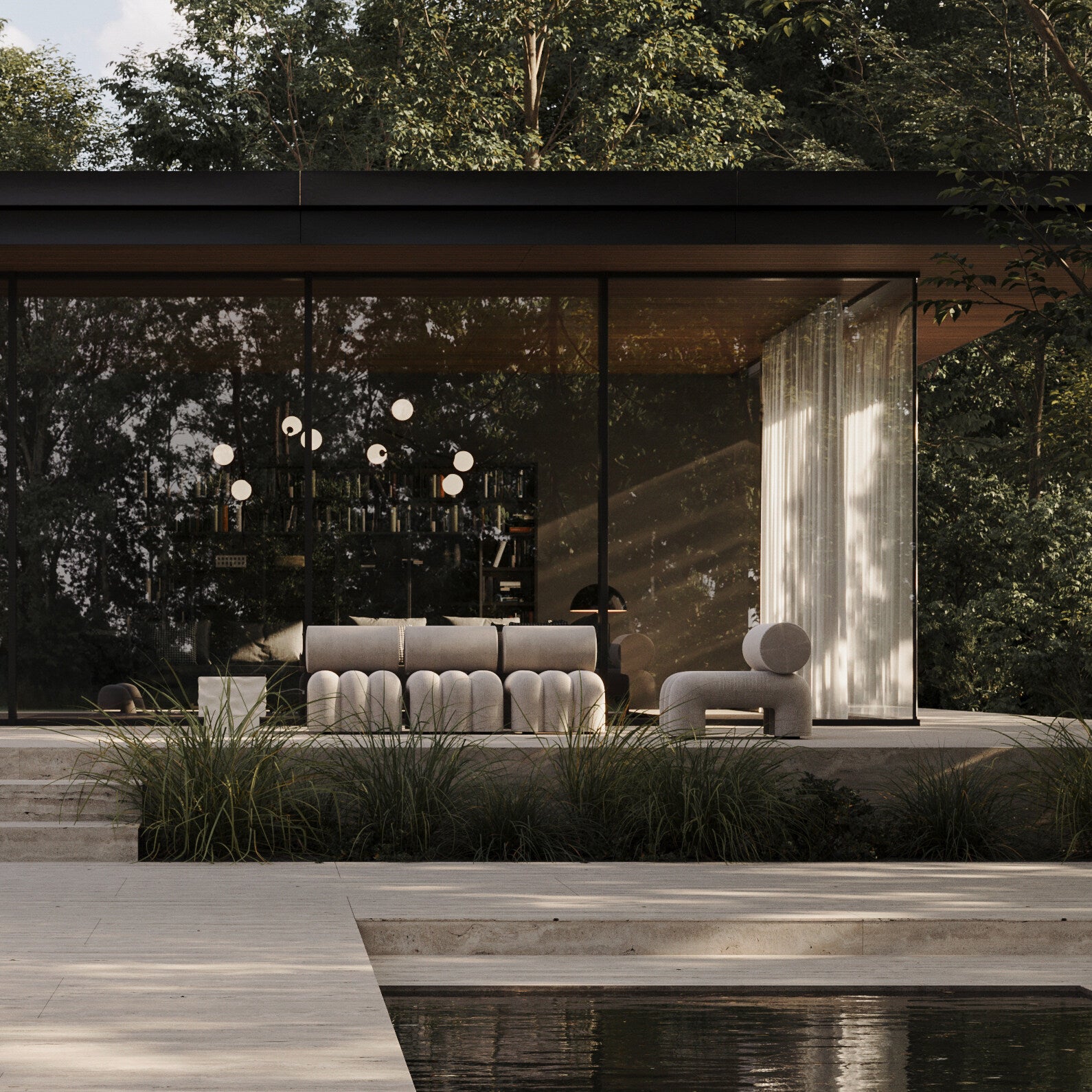 101 Copenhagen - Foku Chair - Warm Ash (C142) - Lounge Chair