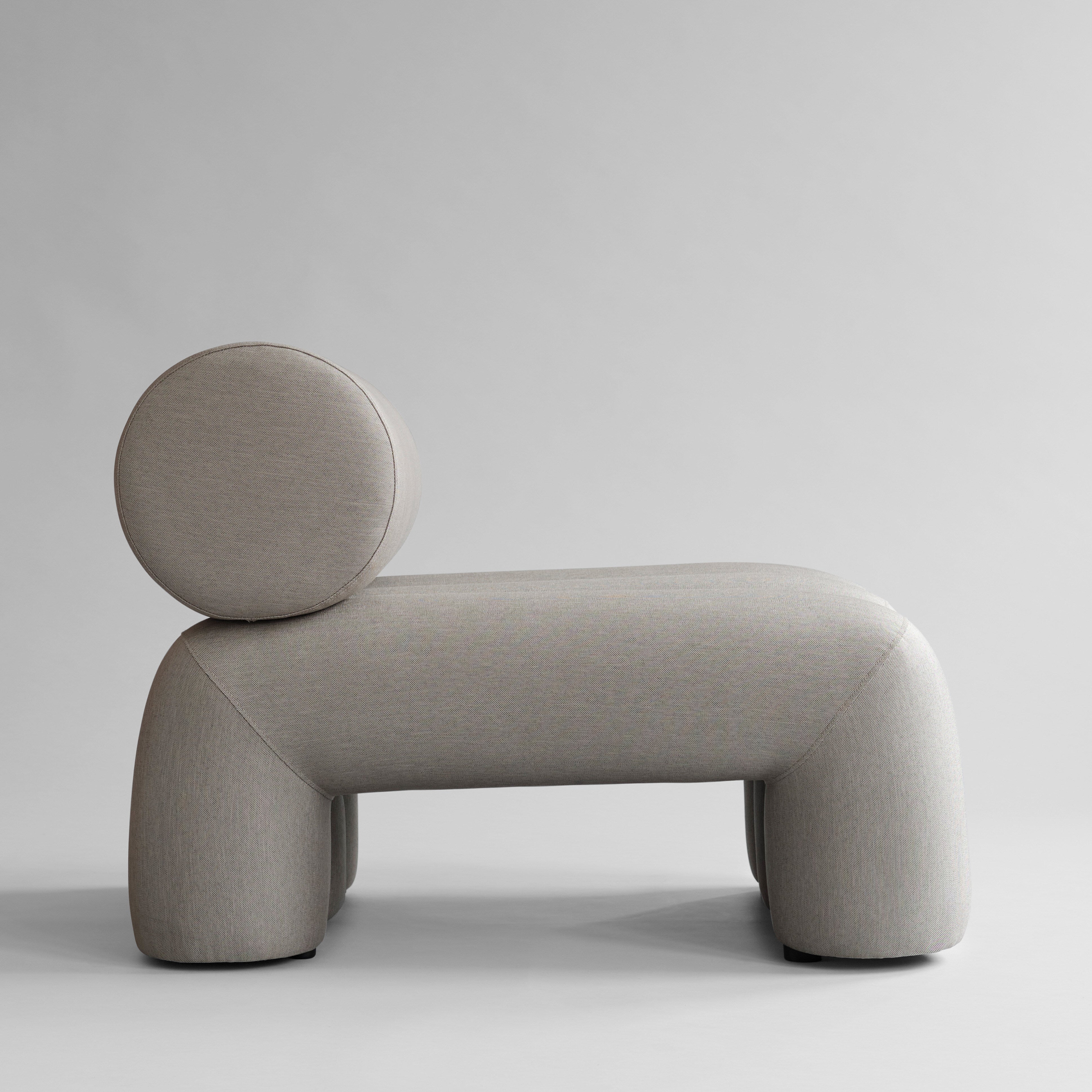 101 Copenhagen - Foku Chair - Taupe - Lounge Chair