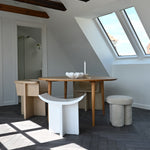101 Copenhagen - Brutus Stool - Bone White - Stool
