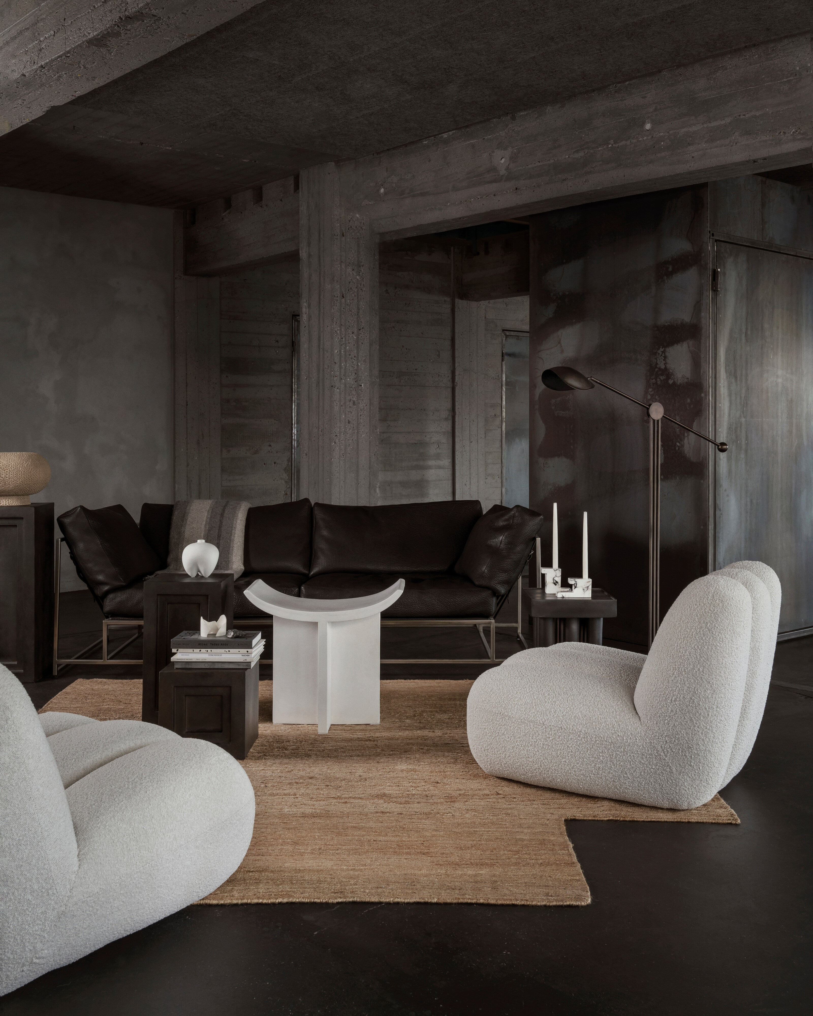 101 Copenhagen - Brutus Stool - Bone White - Stool