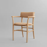 Nama Dining Chair, Armrest - Nubuck