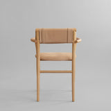 Nama Dining Chair, Armrest - Nubuck