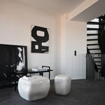 101 Copenhagen - Ishi Coffee Table, Medio - High Glaze Birch - Coffee Table