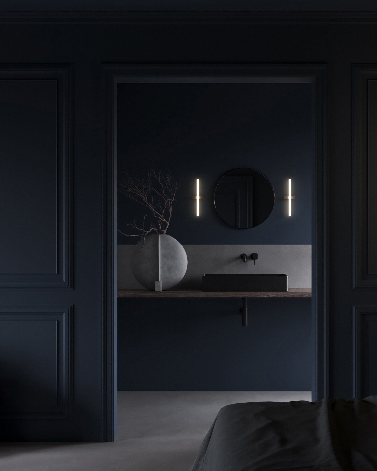 101 Copenhagen - Stick Wall Lamp - Bronze - Wall Lamp