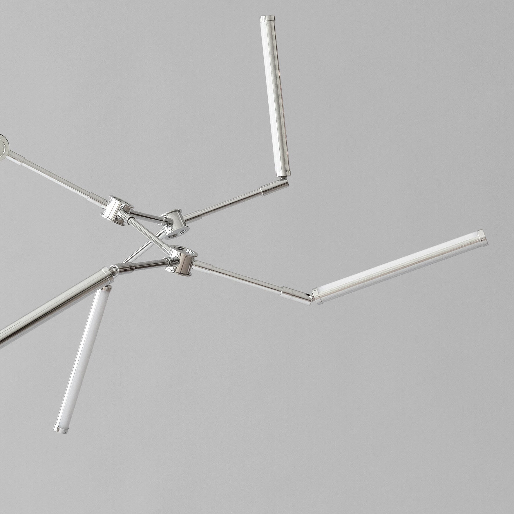 101 Copenhagen - Stick Chandelier, Mini - Chrome - Chandelier