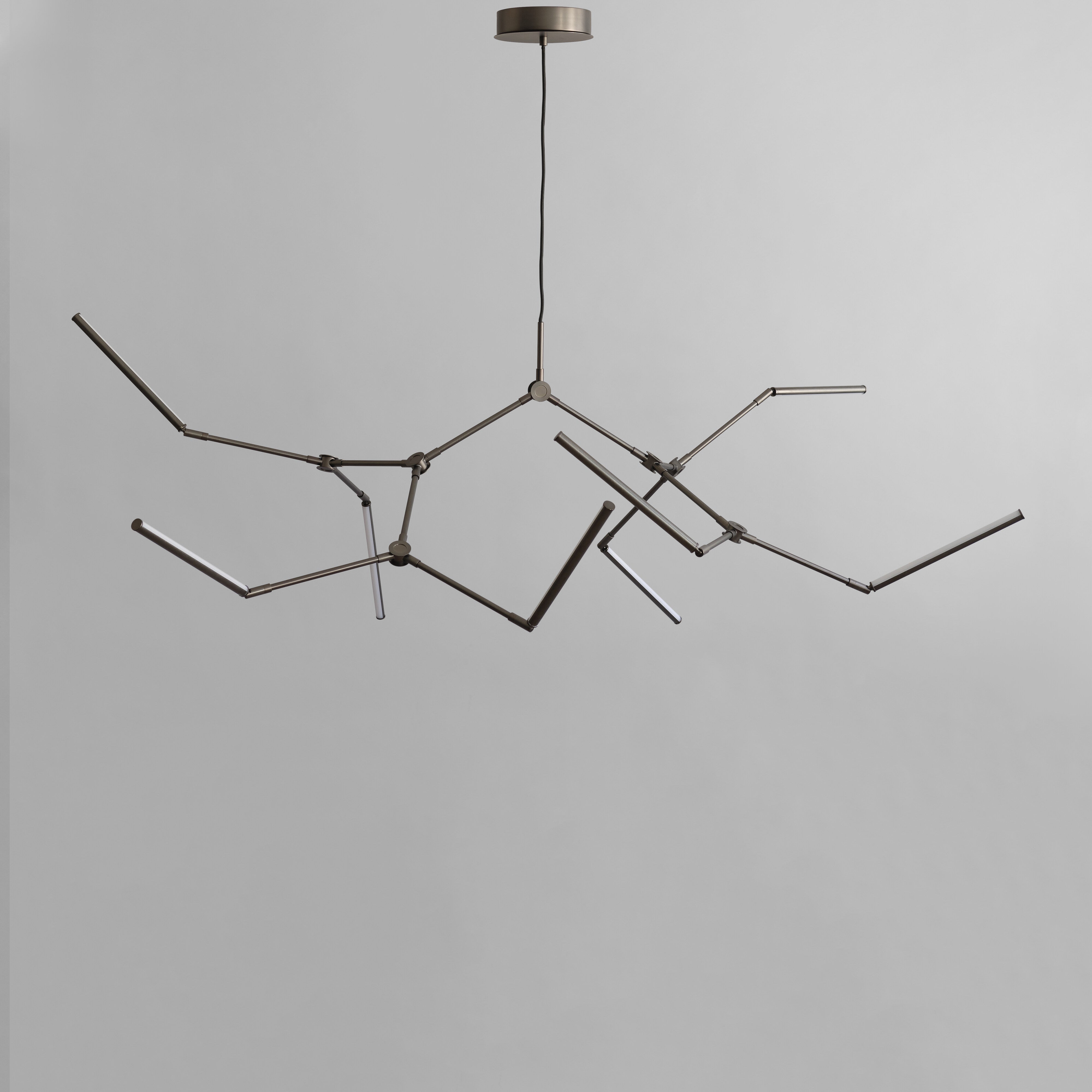 101 Copenhagen - Stick Chandelier - Bronze - Chandelier