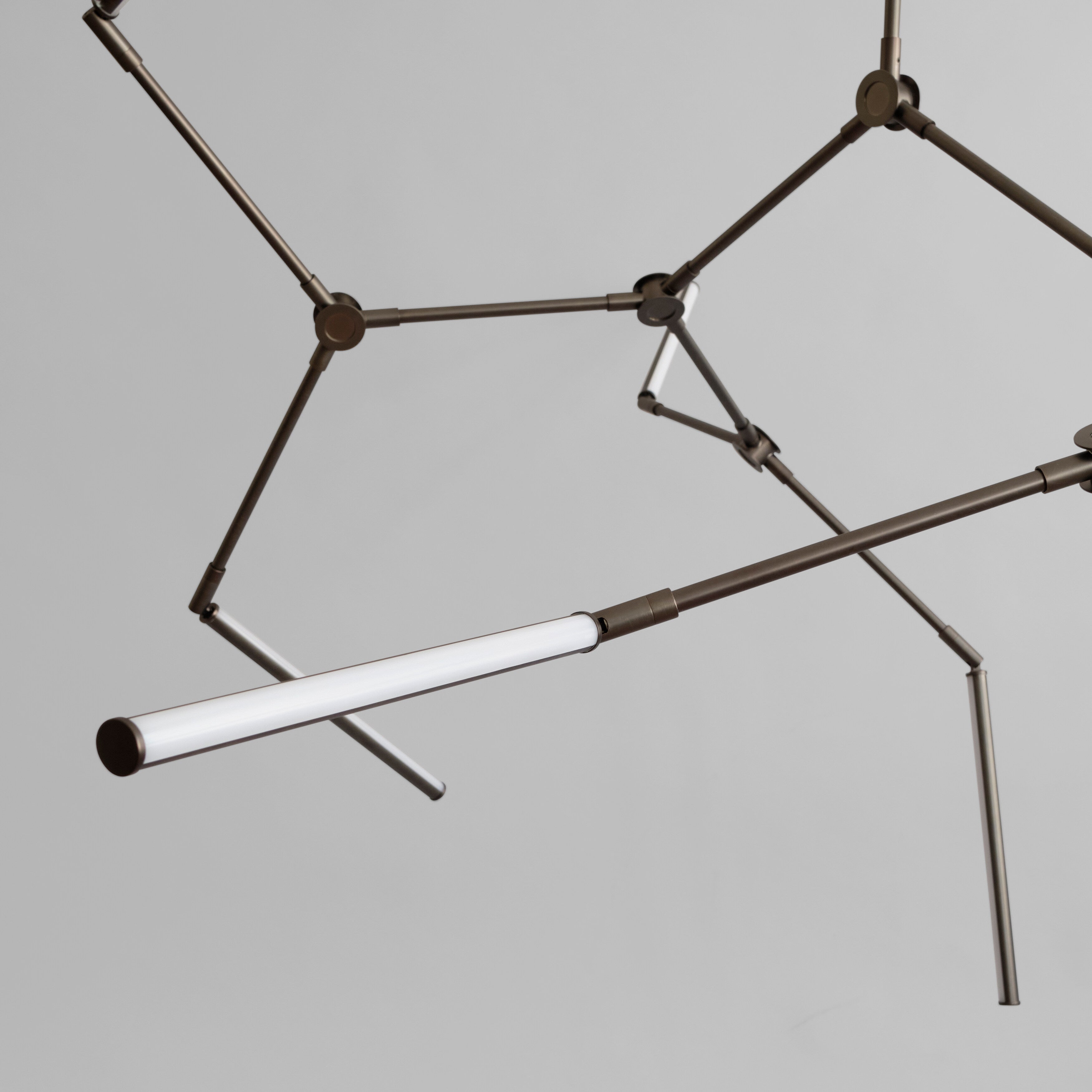 101 Copenhagen - Stick Chandelier - Bronze - Chandelier