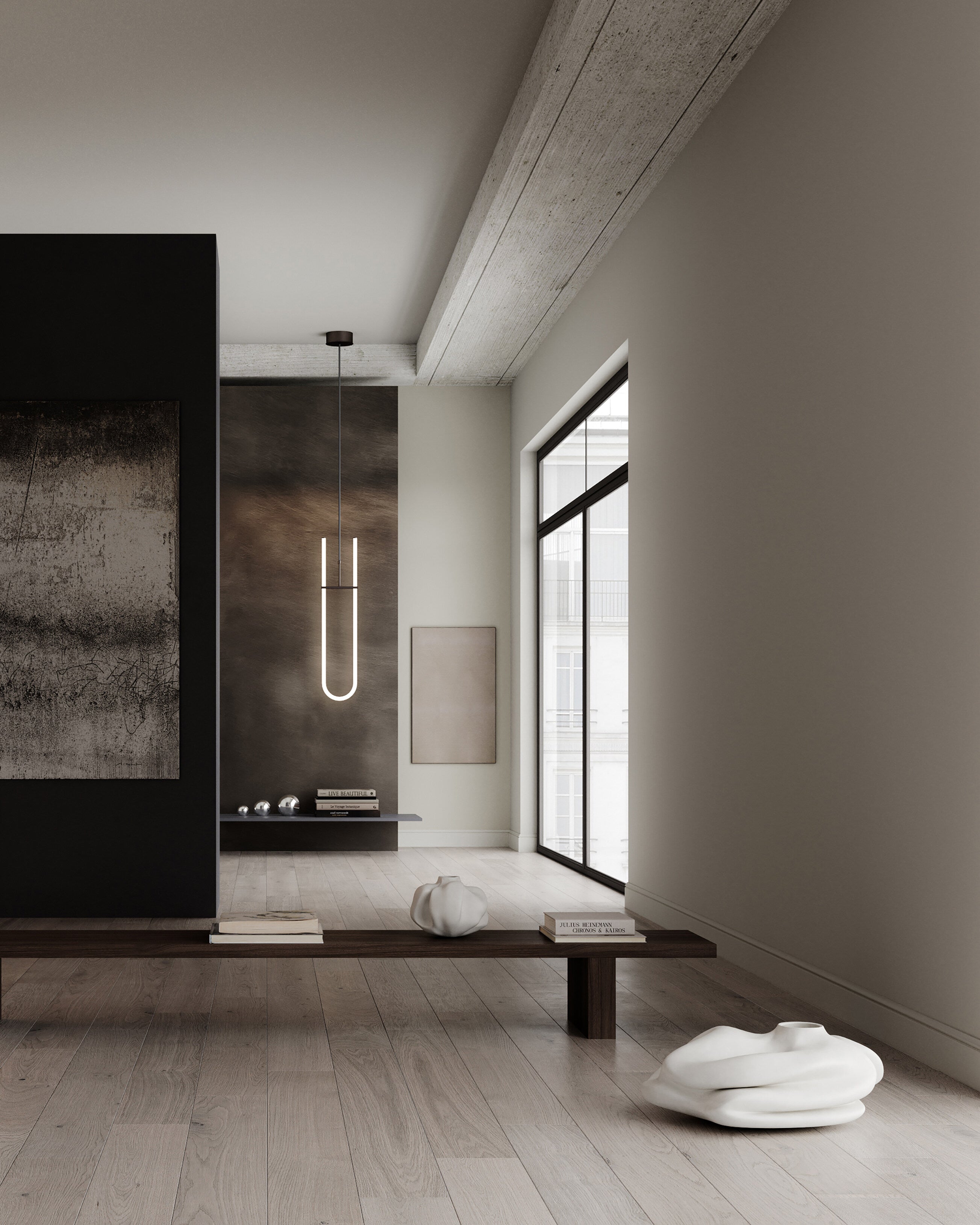 101 Copenhagen - Curve Pendant Lamp - Bronze (5m) - Pendant