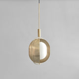 Pearl Pendant - Brass