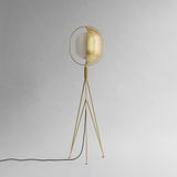 Pearl Floor Lamp - Brass