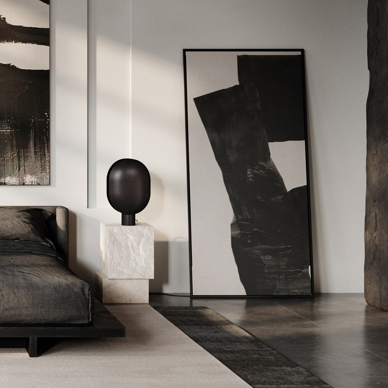 101 Copenhagen - Clam Table Lamp - Burned Black - Table Lamp