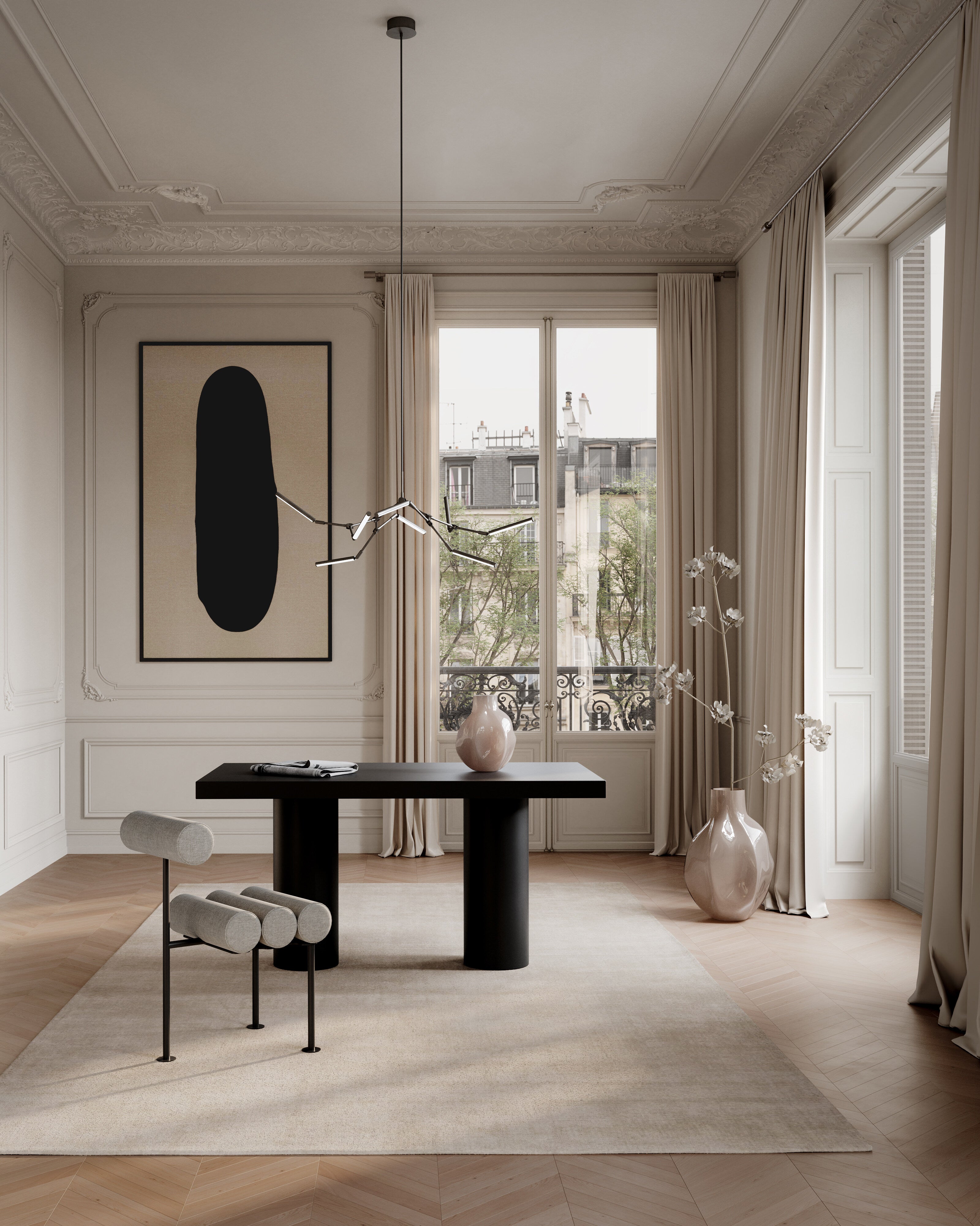 101 Copenhagen - Bakku Vase, Medio - Smoked Desert - Vase