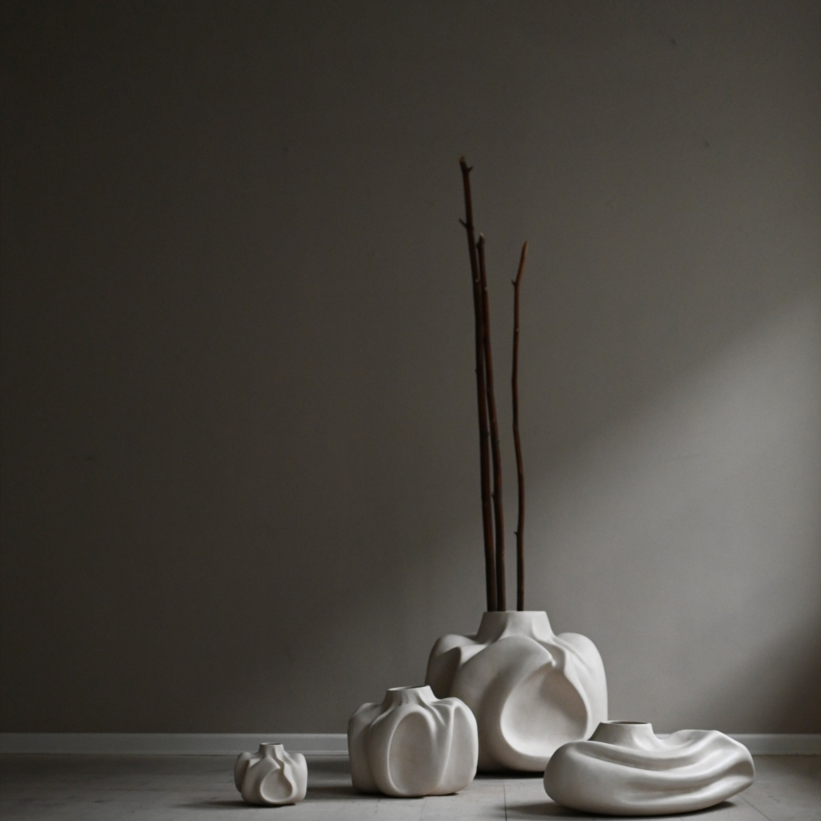 101 Copenhagen - Wabi Vase, Fat - Birch - Vase