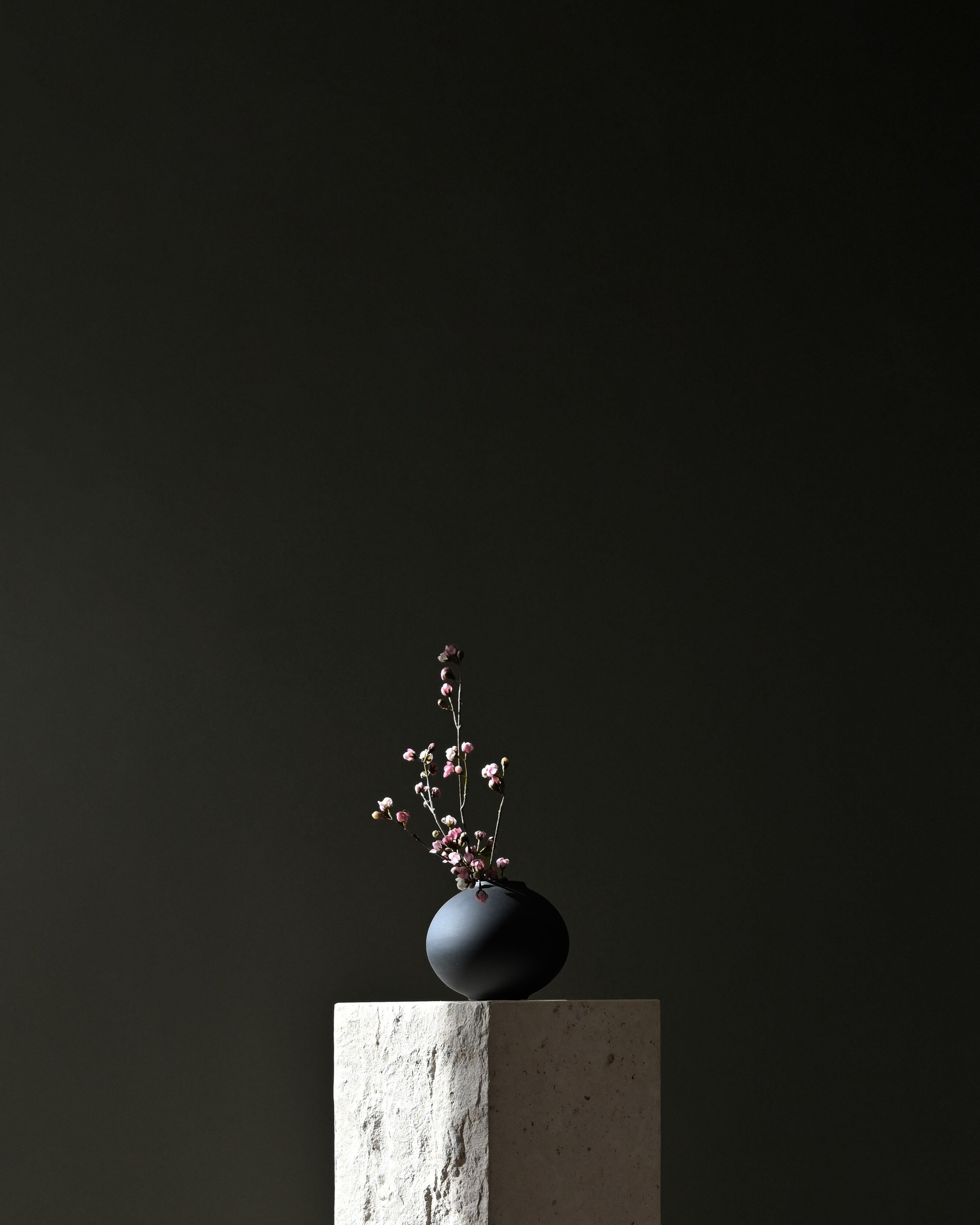 101 Copenhagen - Sunao Vase Fat, Petit - Black - Vase