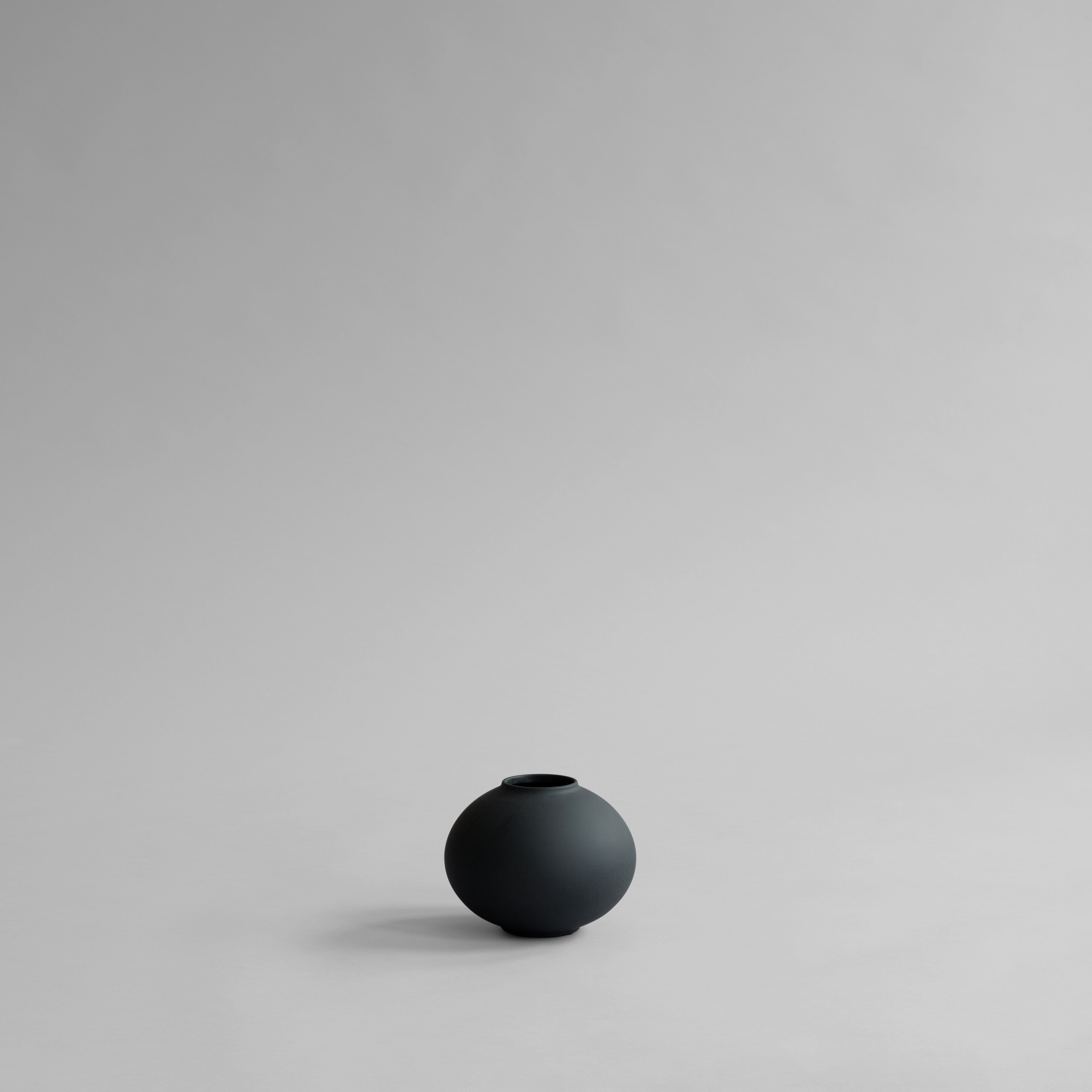 101 Copenhagen - Sunao Vase Fat, Petit - Black - Vase