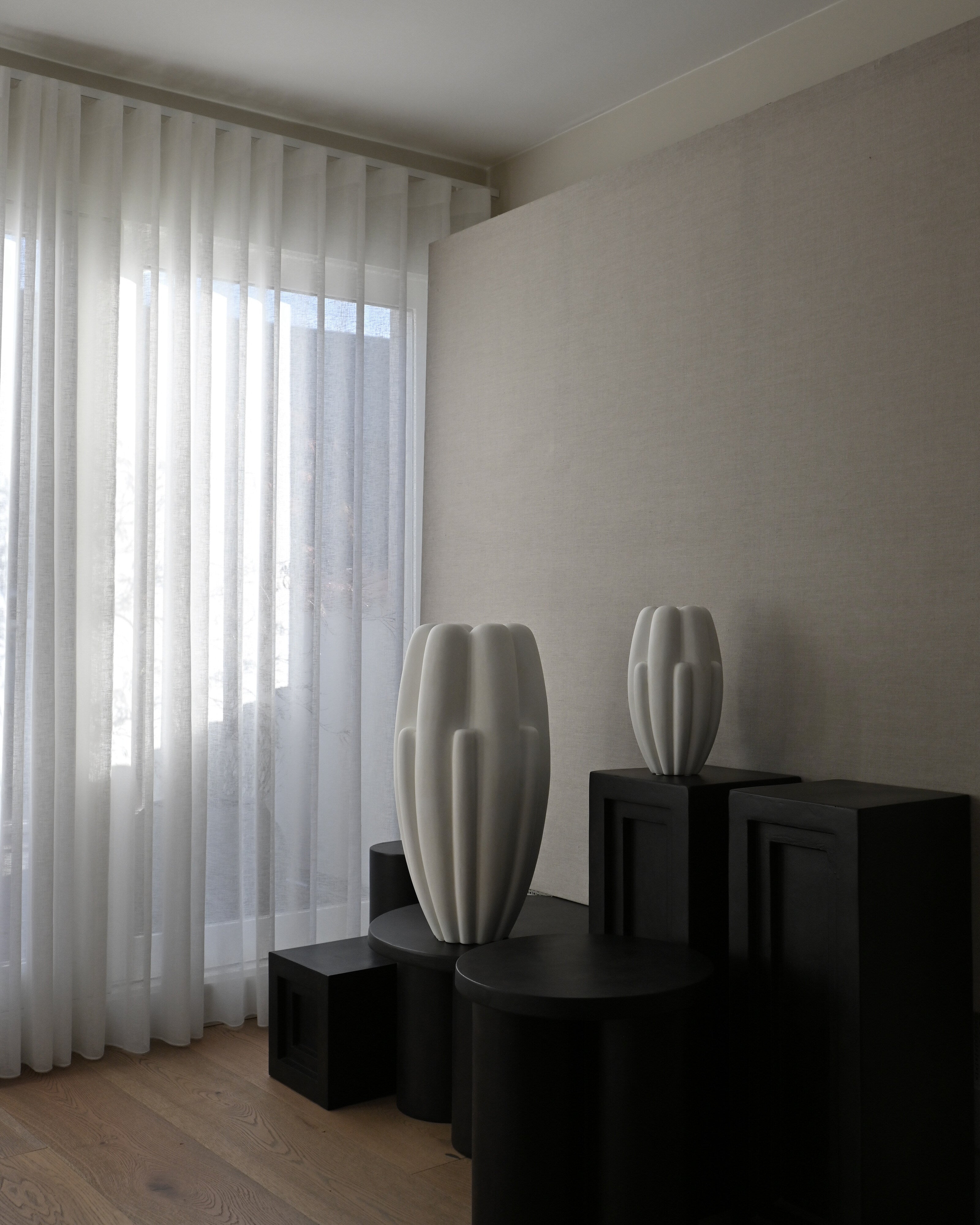 101 Copenhagen - Bloom Vase Slim, Big - Bone White - Vase