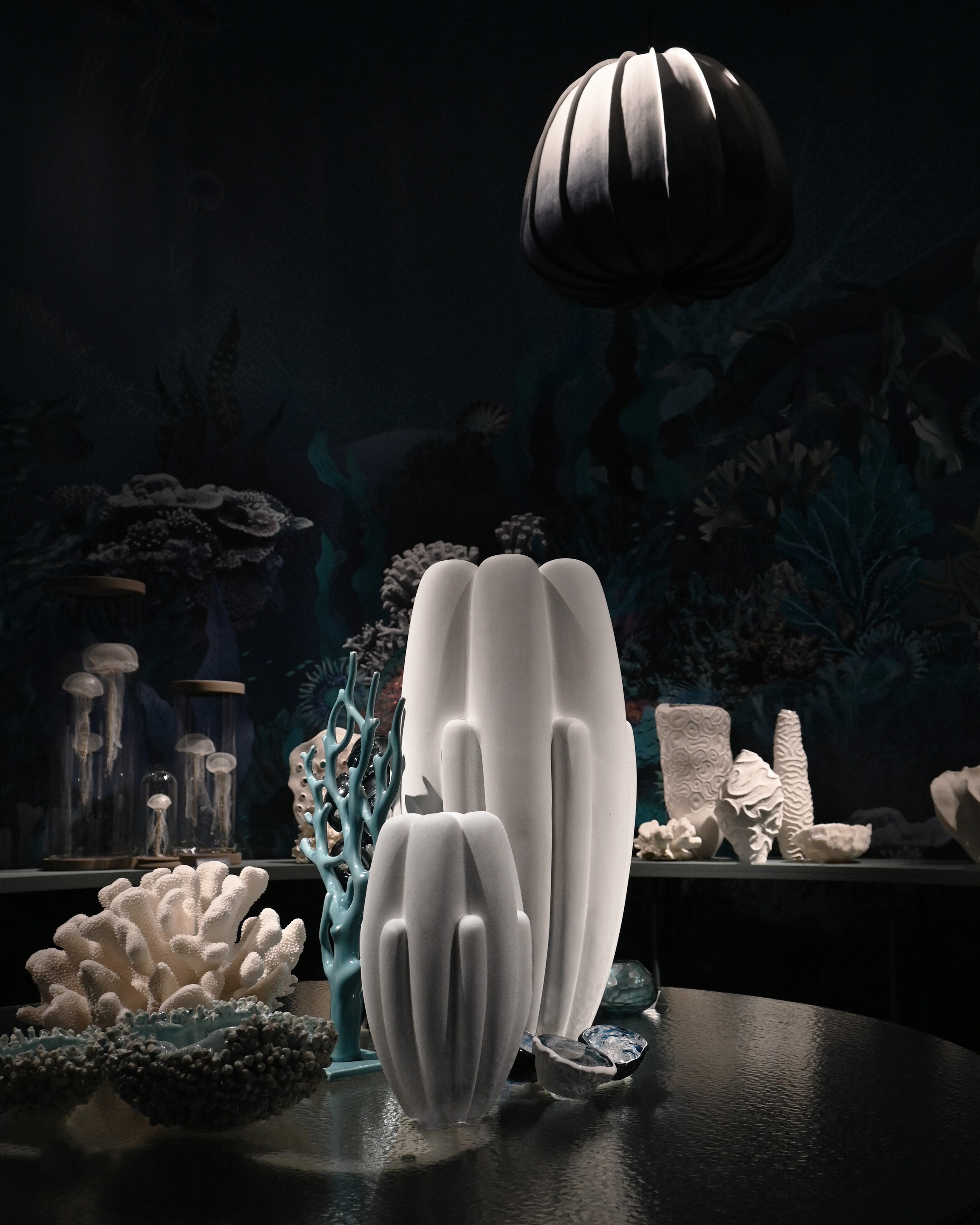 花瓶・フラワースタンド 101  Bloom Vase Mini Bone Bloom Vase Slim, Mini - Bone White | 101 Copenhagen