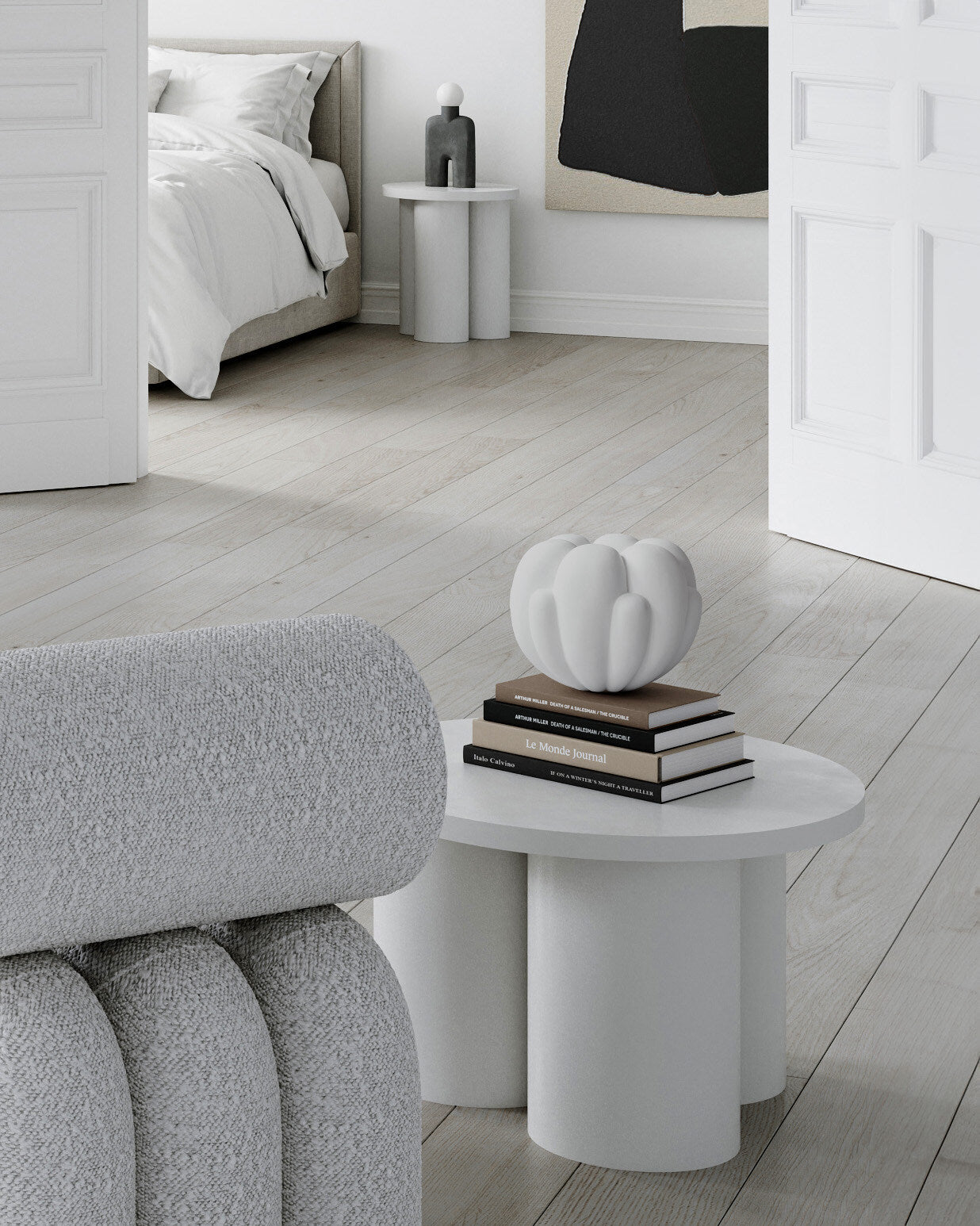 花瓶・フラワースタンド 101  Bloom Vase Mini Bone Bloom Vase, Mini - Bone White | Ceramic | 101 Copenhagen