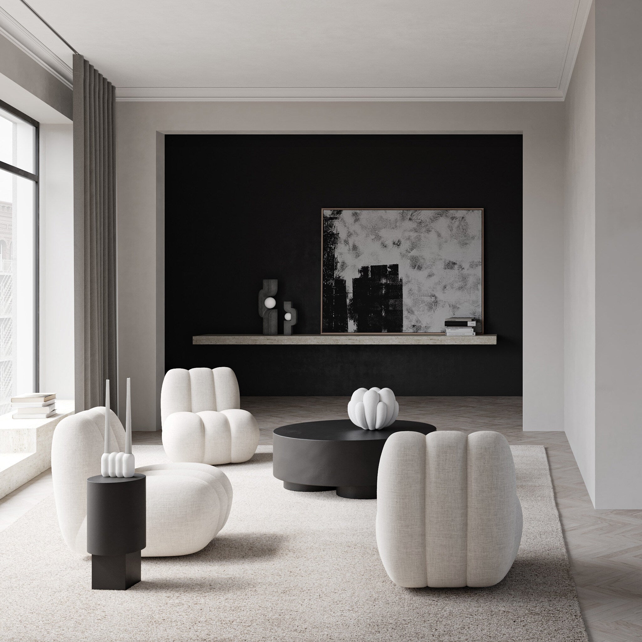 Bloom Vase, Mini - Bone White | Ceramic | 101 Copenhagen