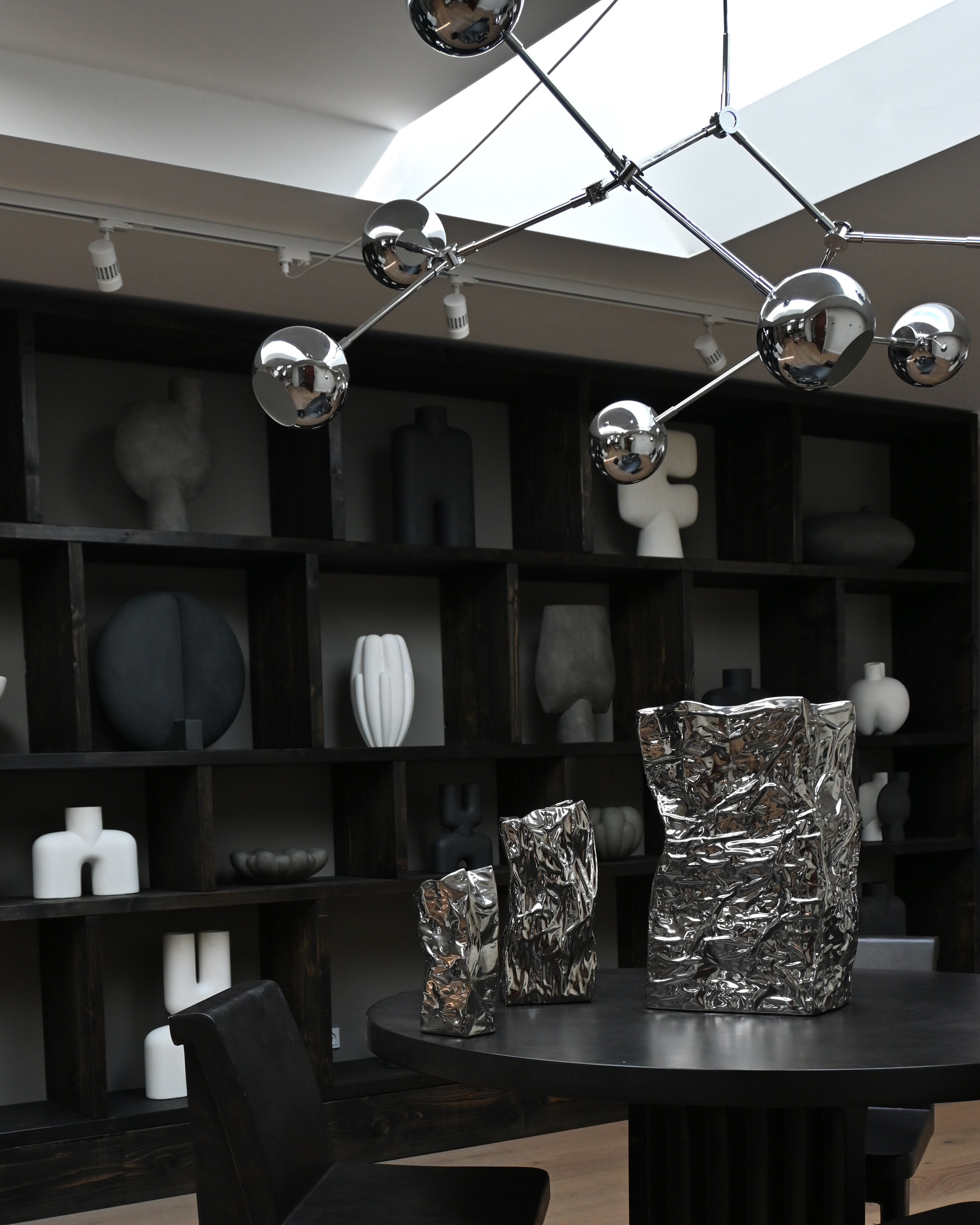 101 Copenhagen - Kami Vase, Medio - Chrome - Vase