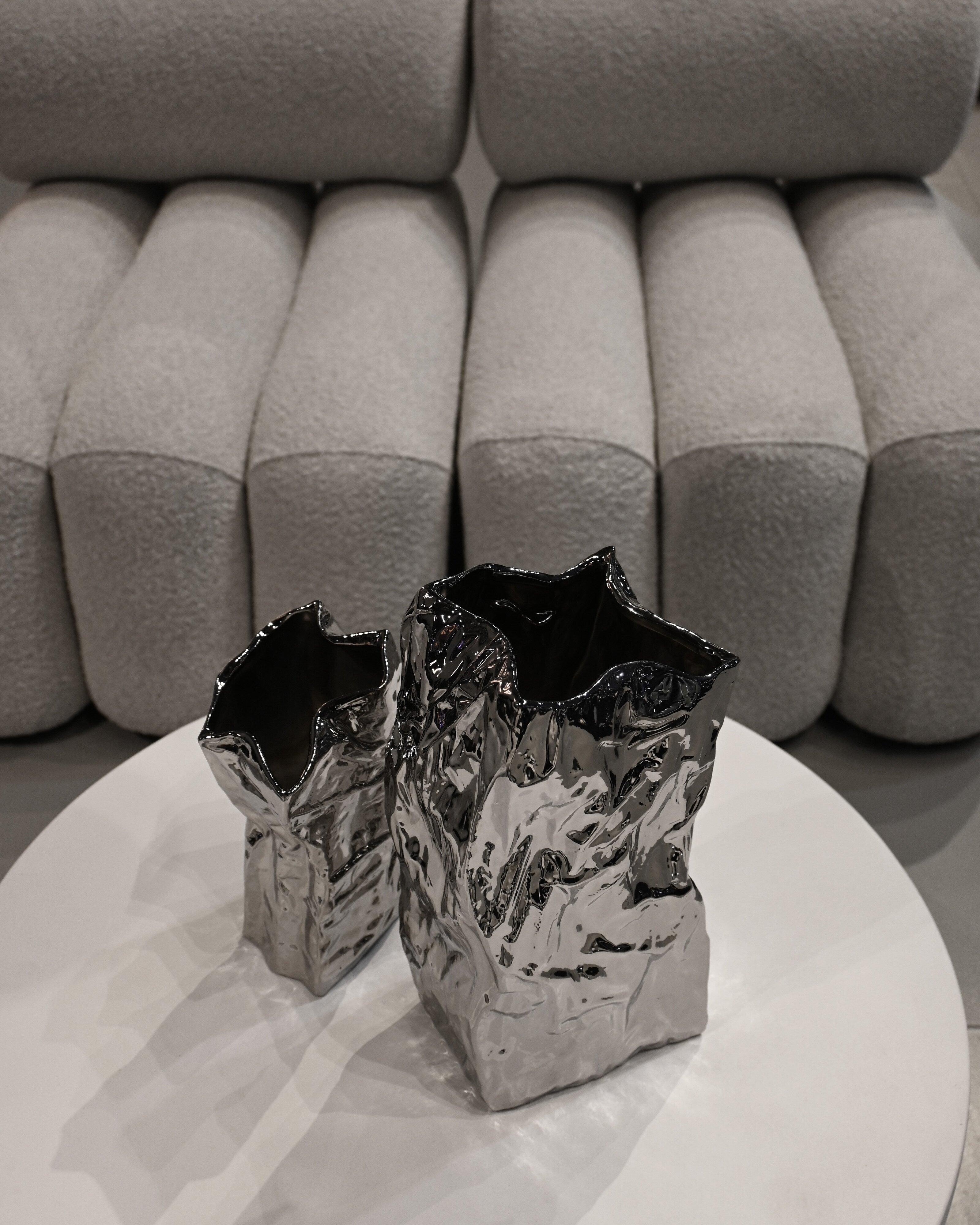 101 Copenhagen - Kami Vase, Mini - Chrome - Vase