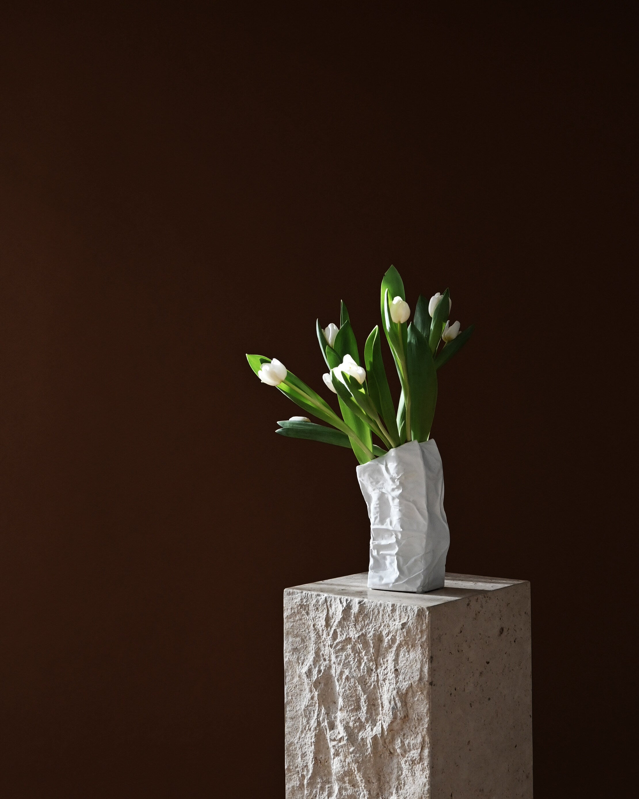 101 Copenhagen - Kami Vase, Mini - Bone White - Vase