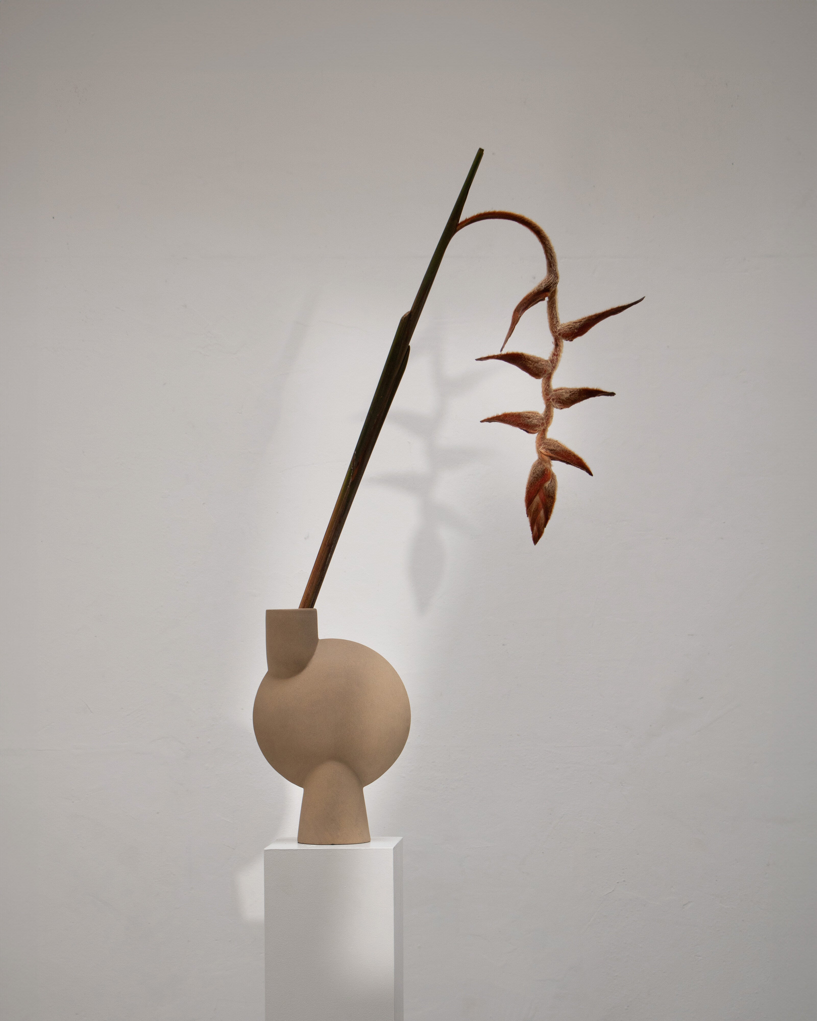 Sphere Vase Bubl, Big - Sand | Ceramic | 101 Copenhagen