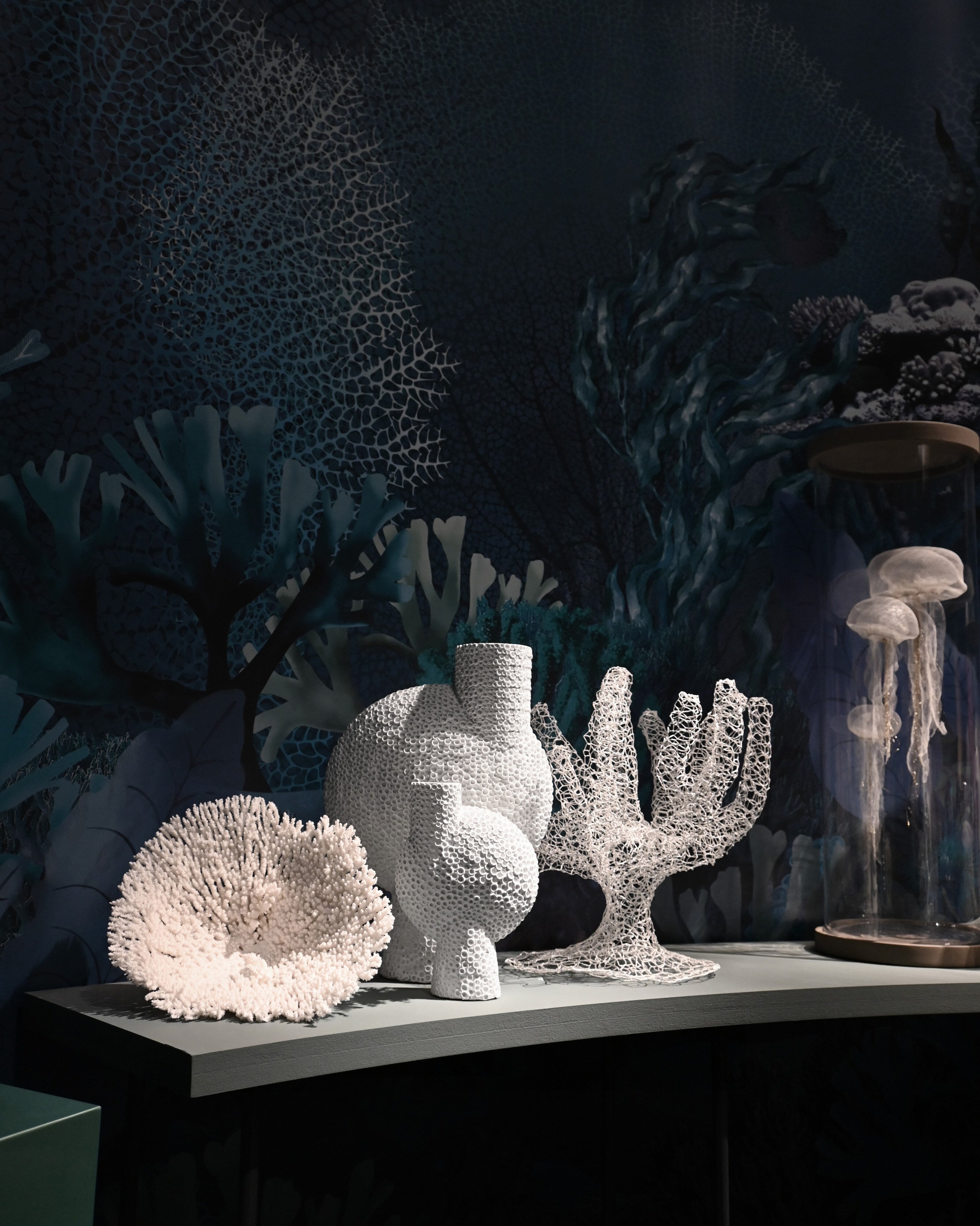 101 Copenhagen - Sphere Vase Bubl Shisen, Big - Bone White - Vase