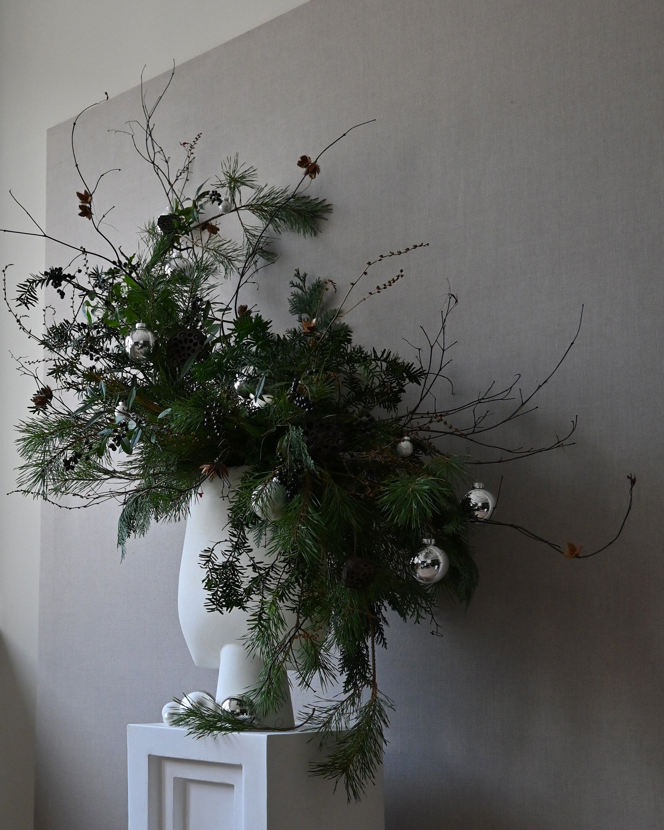 Sphere Vase Square, Big - Bone White | 101 Copenhagen