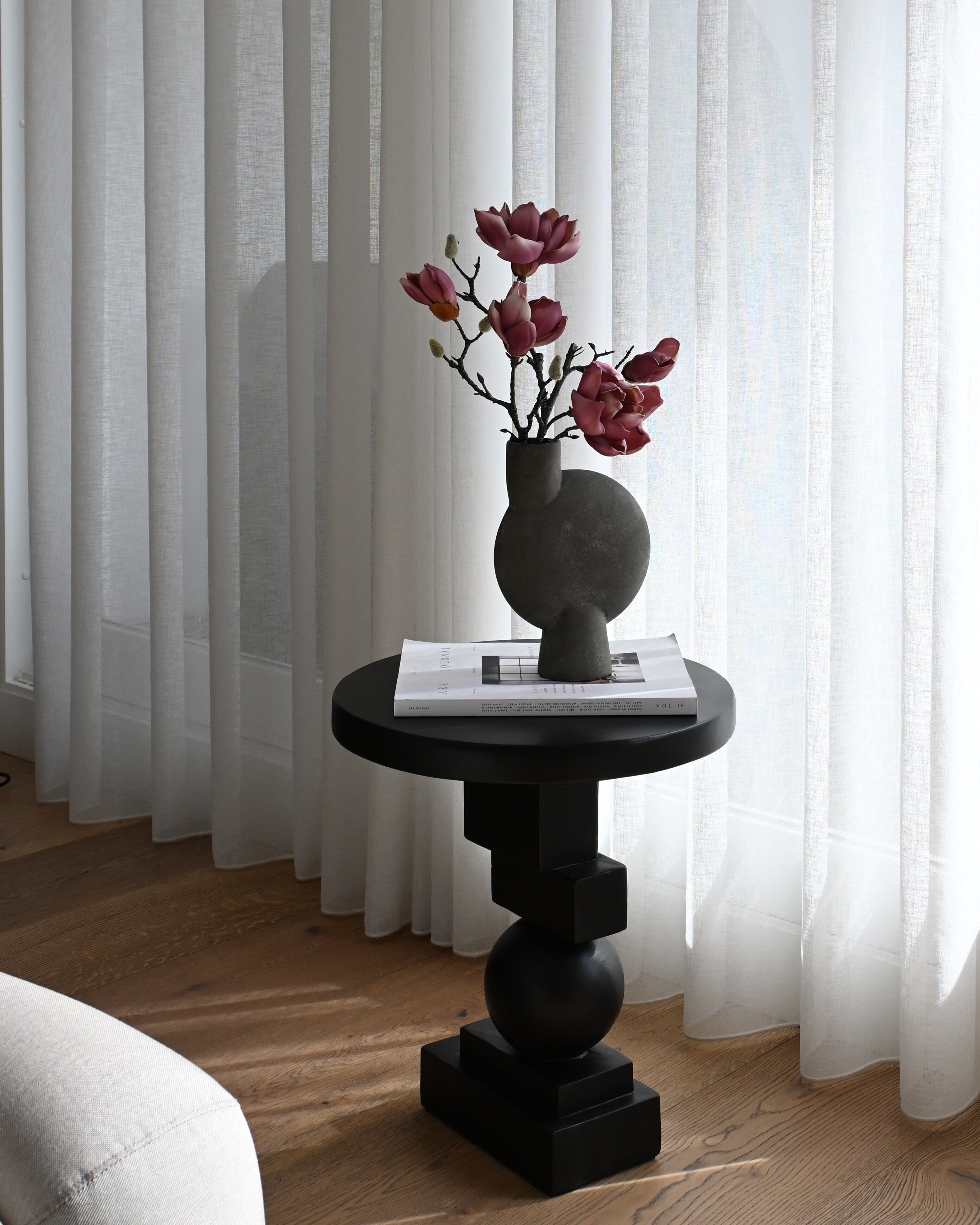 101 Copenhagen - Sphere Vase Bubl, Medio - Dark Grey - Vase