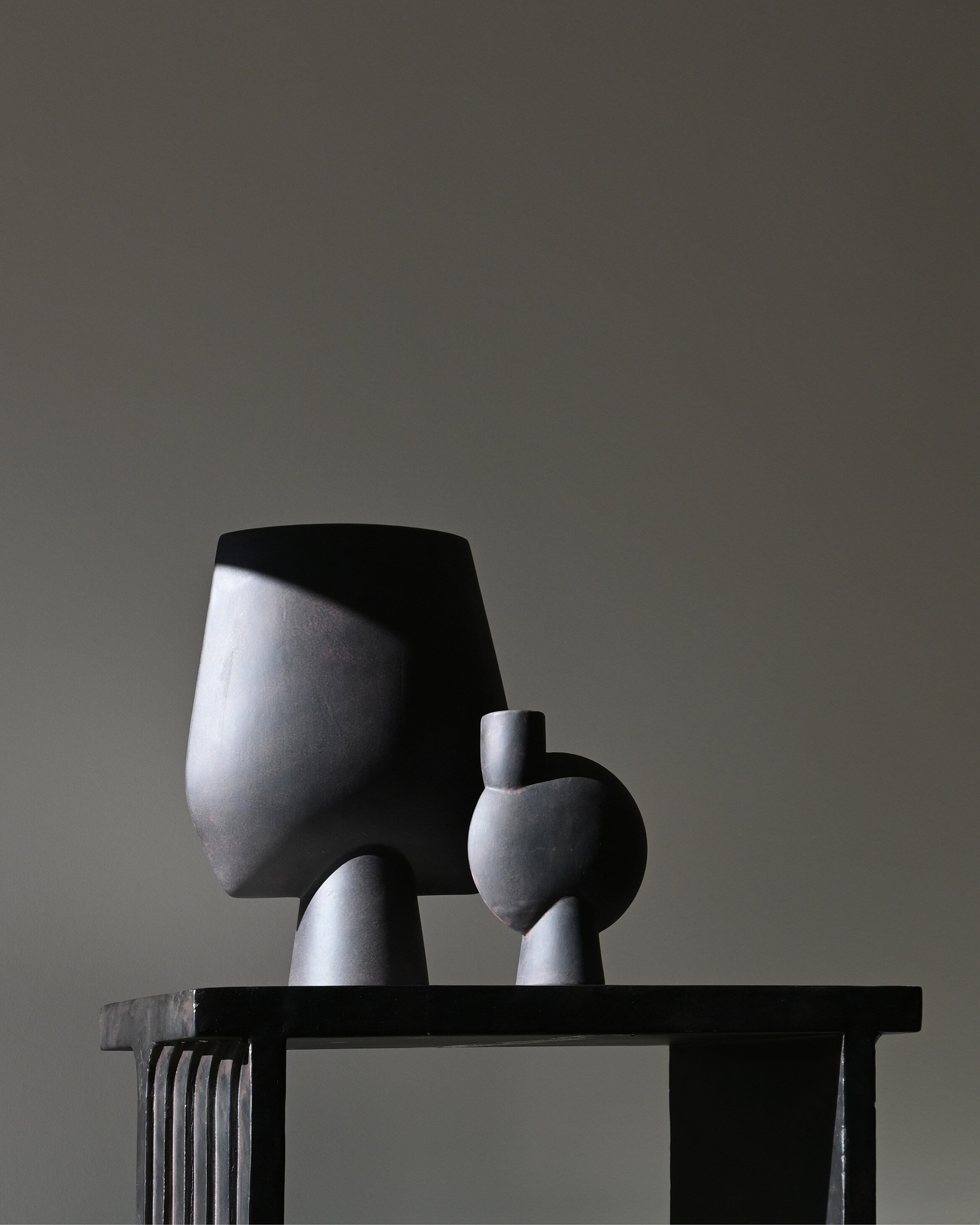 Sphere Vase Bubl, Medio - Coffee | Ceramic | 101 Copenhagen