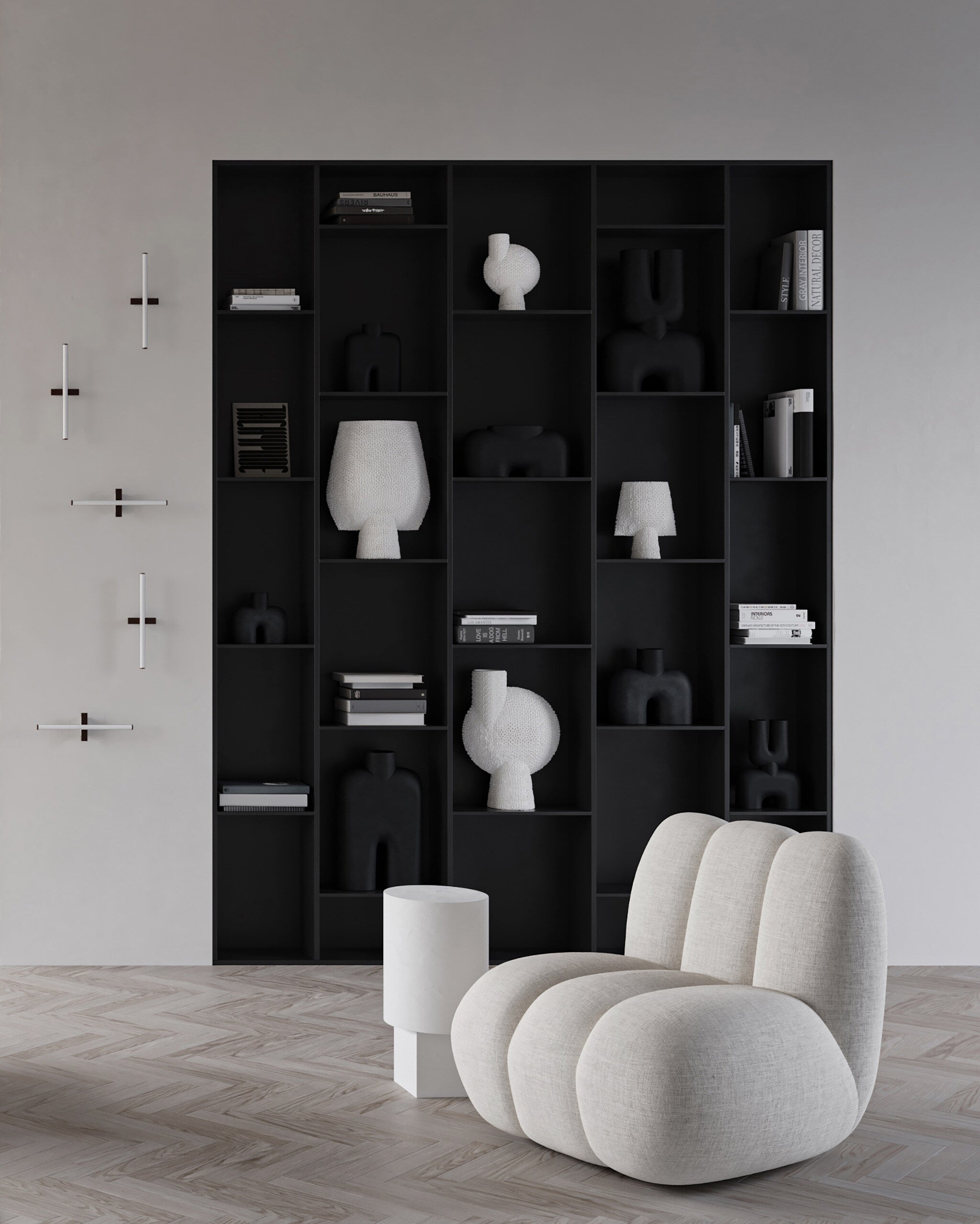 Sphere Vase Bubl Shisen, Medio - Bone White | 101 Copenhagen