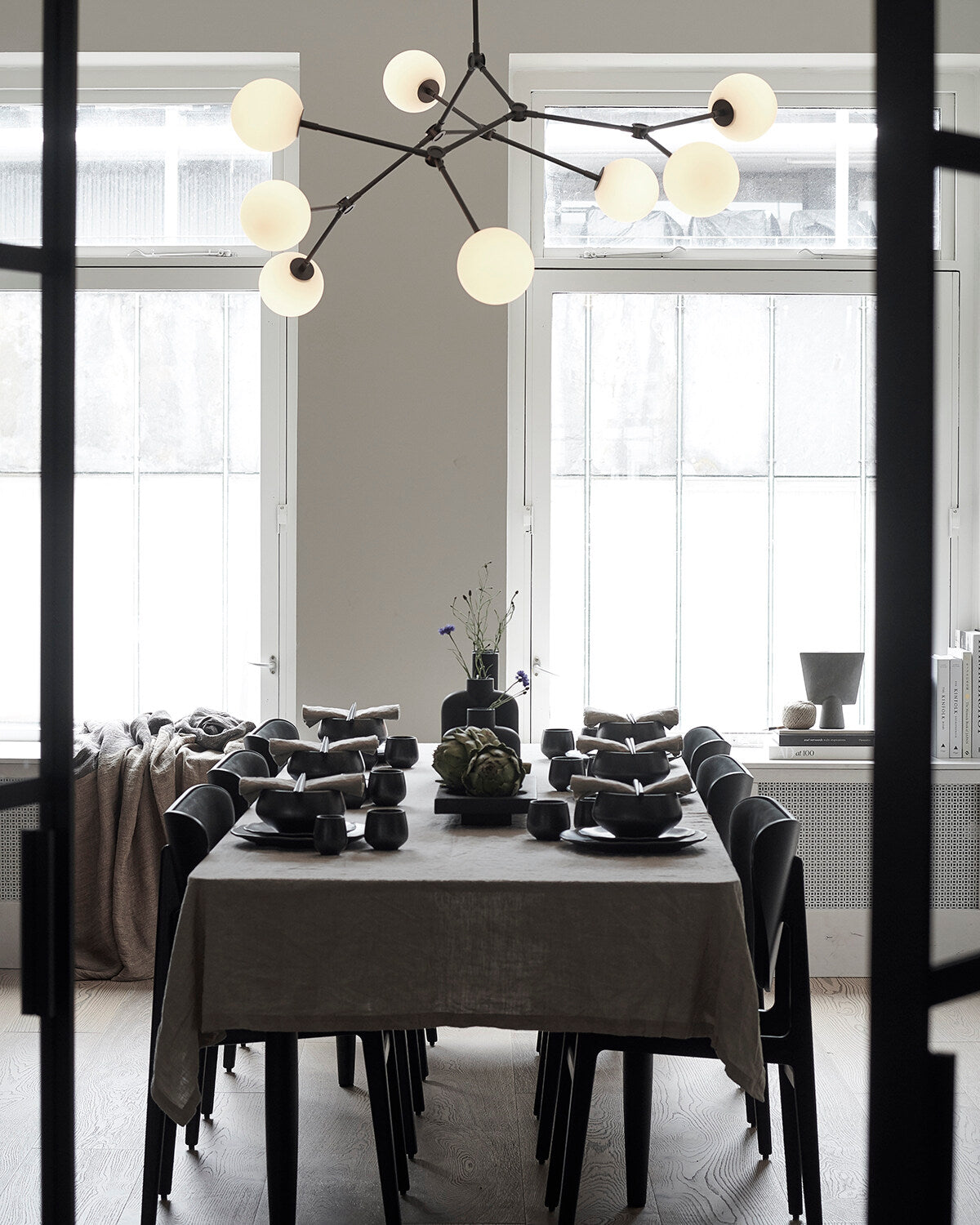 Cobra Vase Tall, Mini - Black | Ceramic | 101 Copenhagen