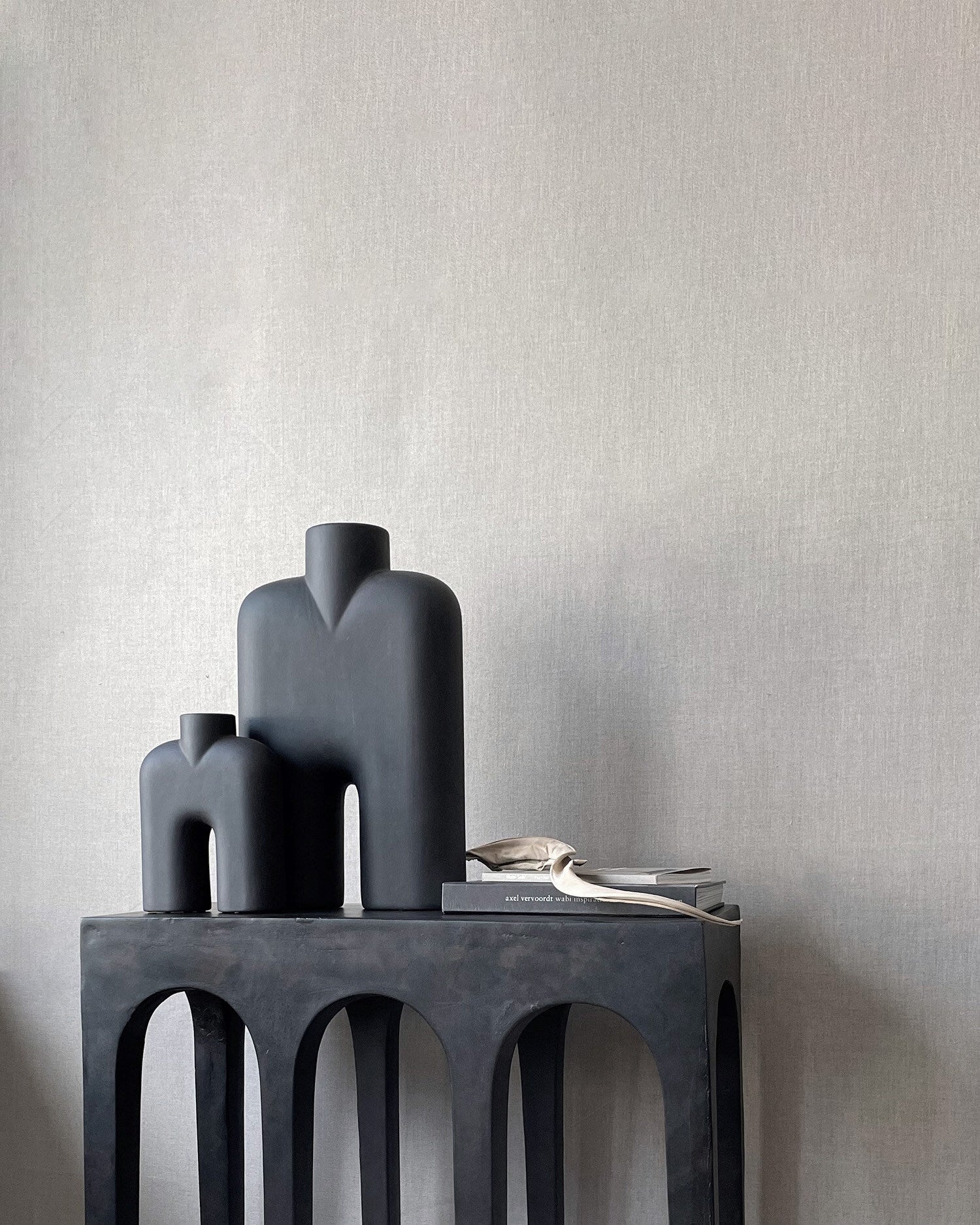 Cobra Vase Tall, Mini - Coffee | Ceramic | 101 Copenhagen