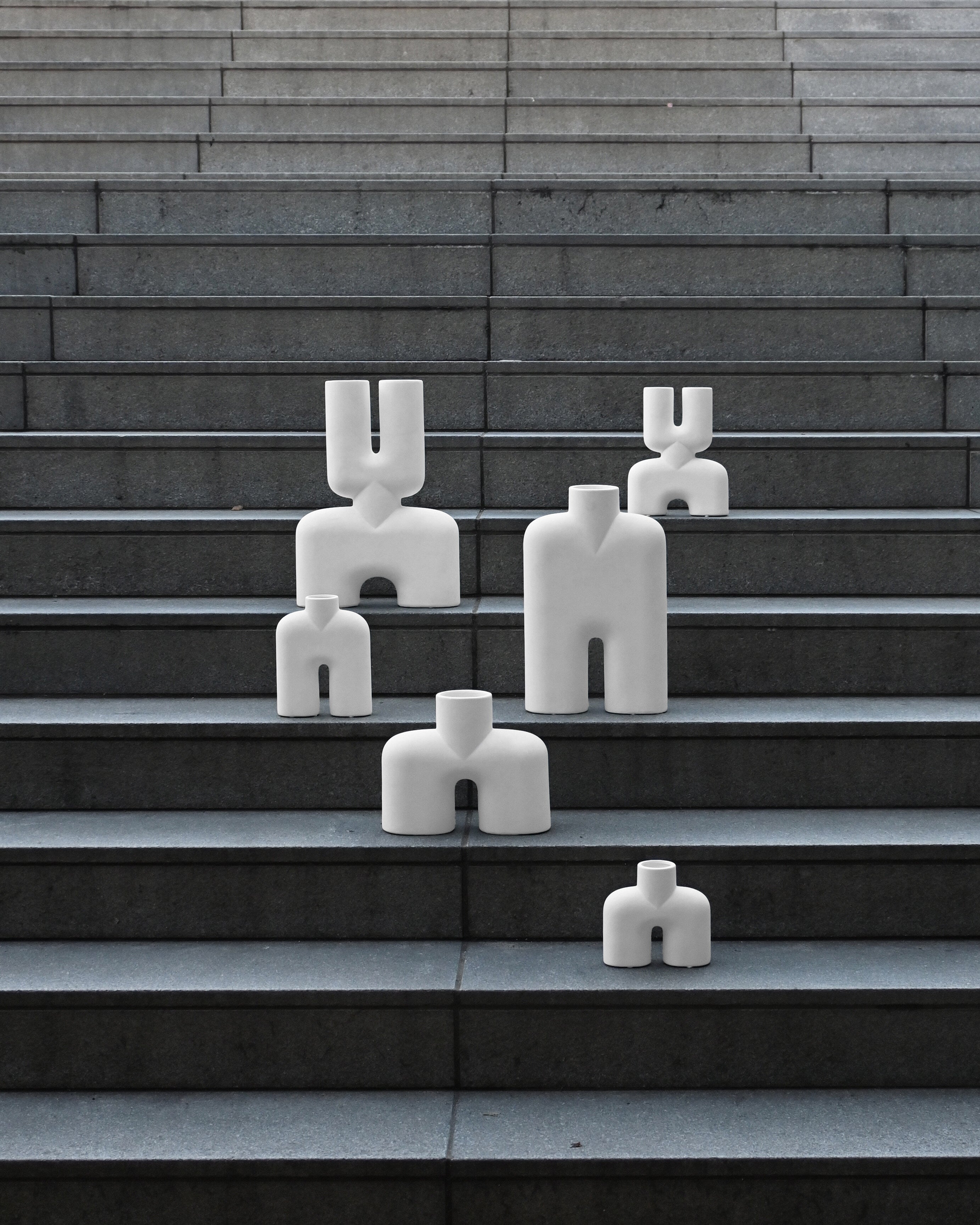 101 Copenhagen - Cobra Vase Tall, Medio - Bone White - Vase