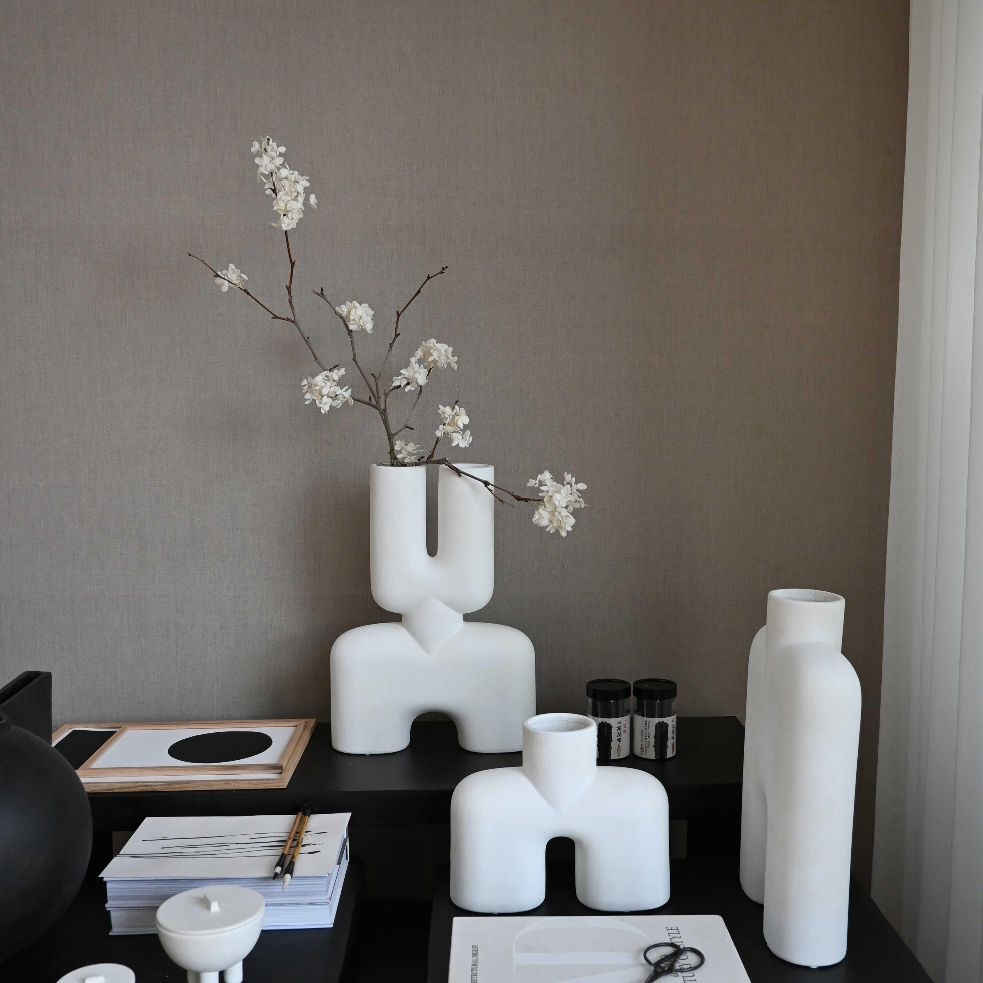 101 Copenhagen - Cobra Vase Uno, Medio - Bone White - Vase