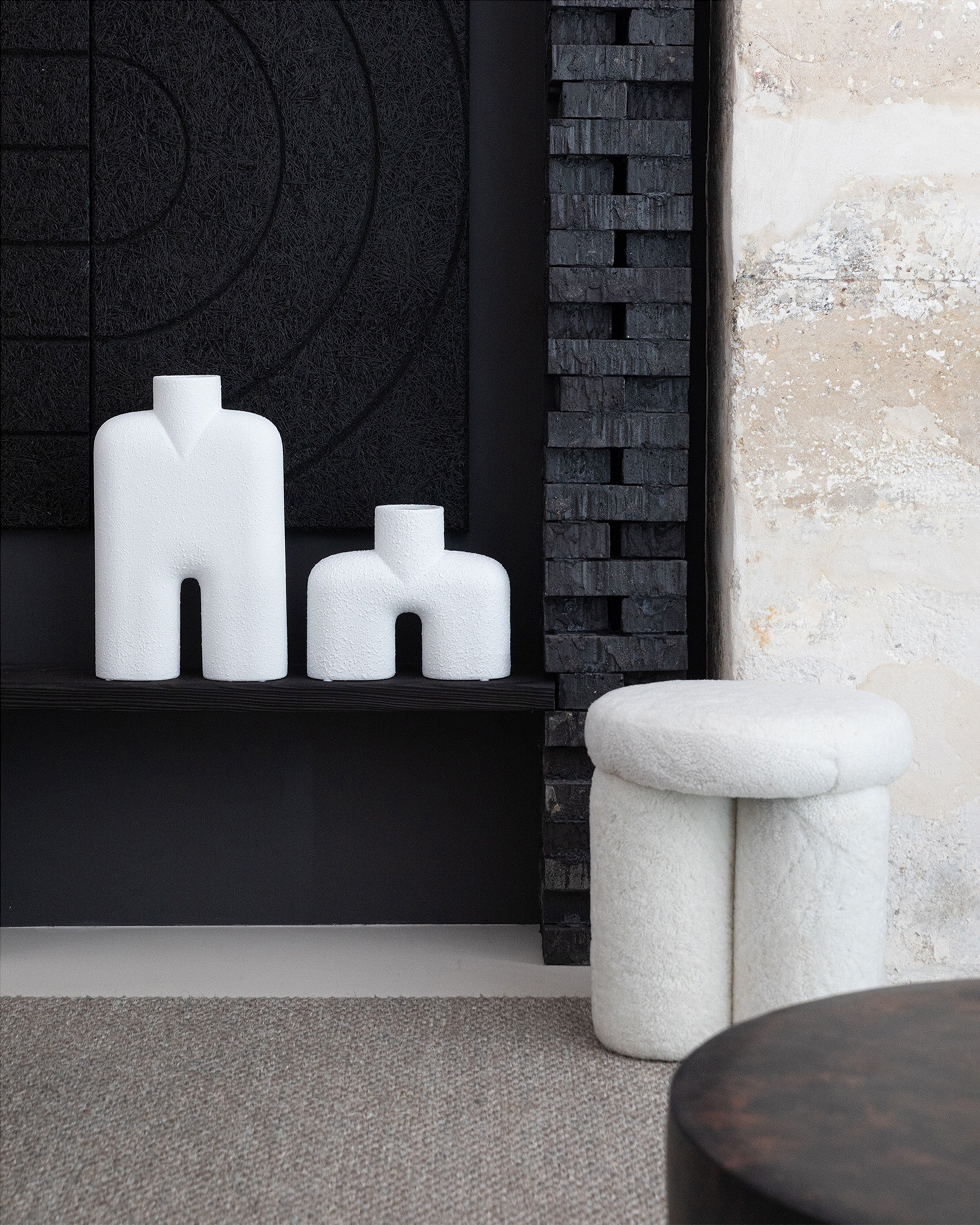 Cobra Vase Uno, Medio - Bubble White | 101 Copenhagen