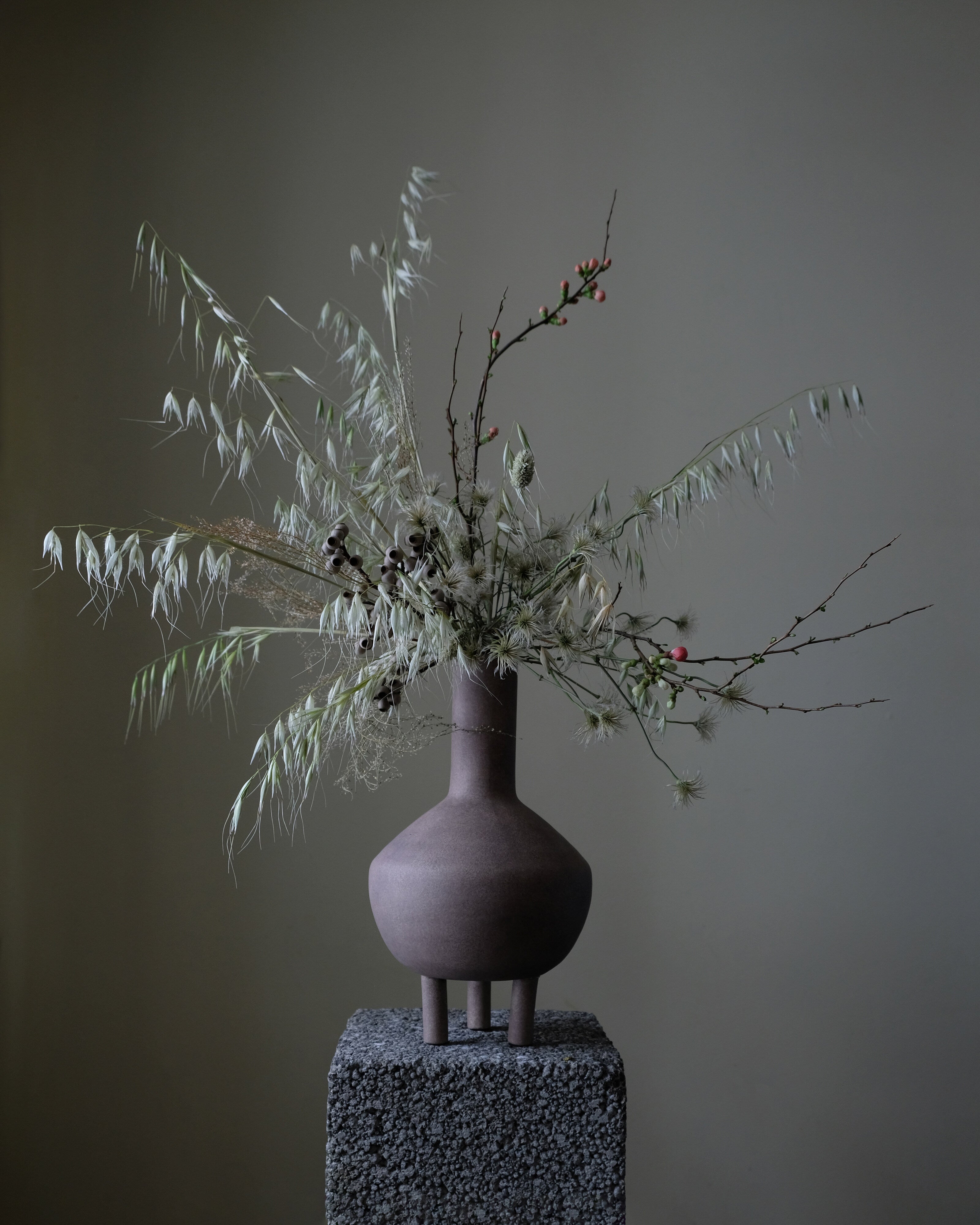 Duck Vase, Fat - Taupe | 101 Copenhagen