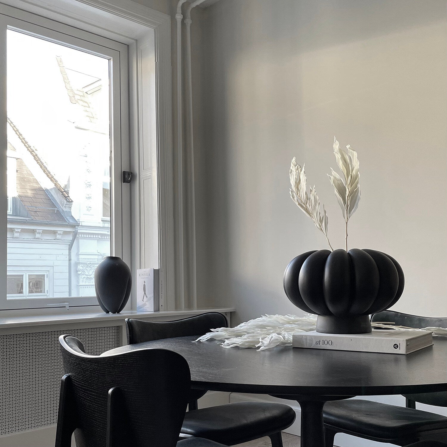 Kabin Vase, Lamella - Coffee | Ceramic | 101 Copenhagen