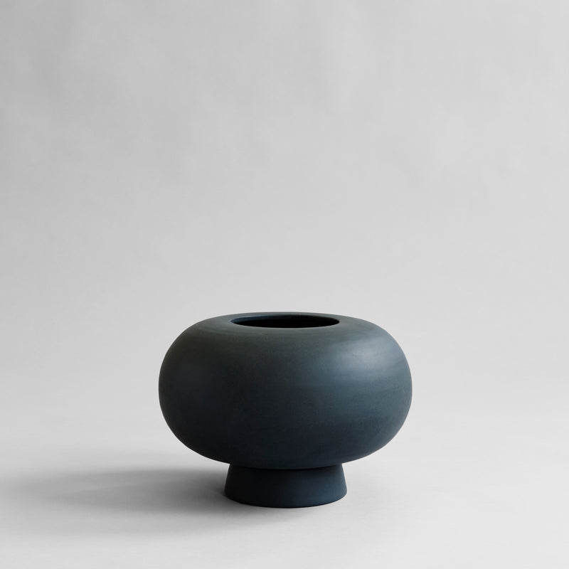 101 Copenhagen - Kabin Vase, Fat - Black - Vase